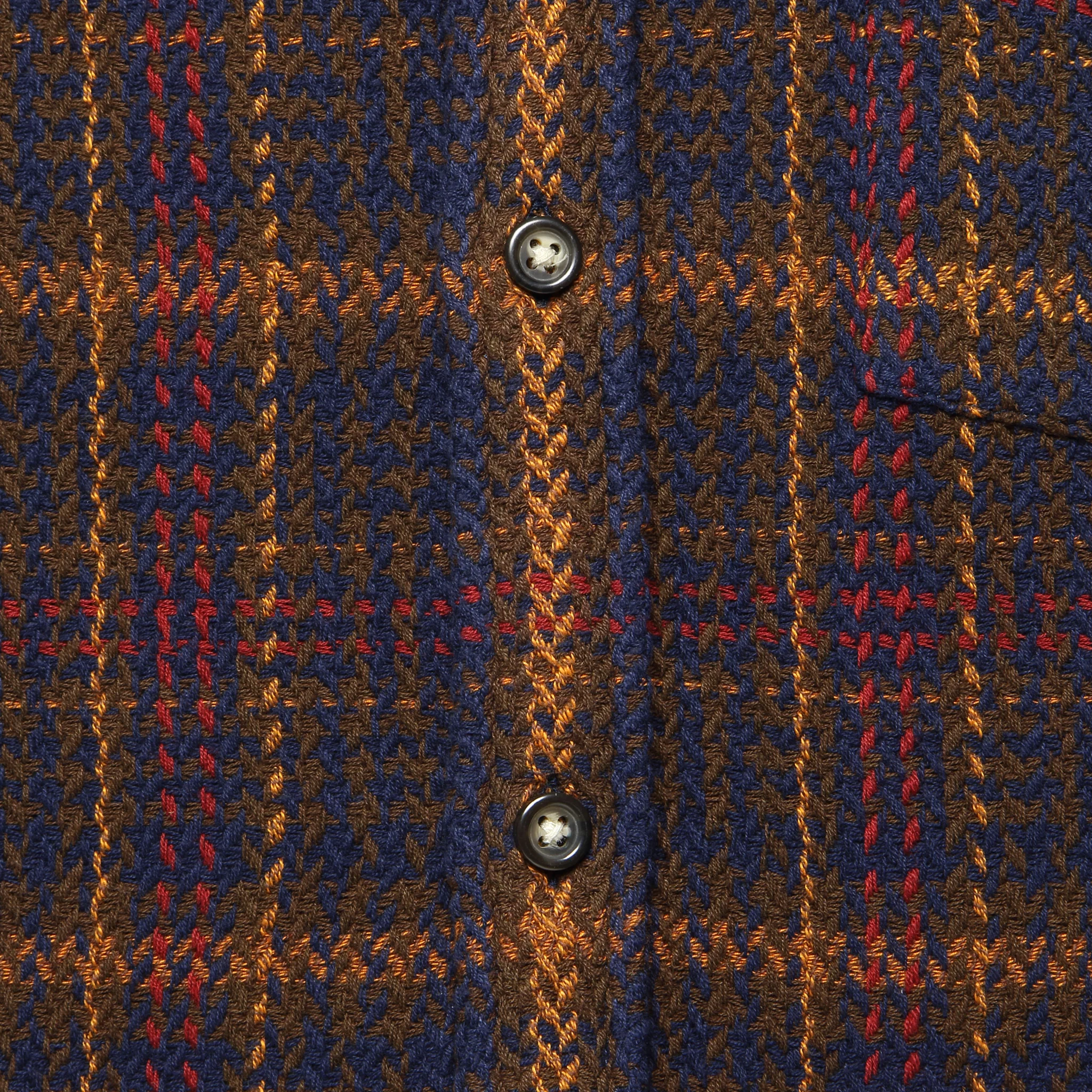 Livingston Manor Shirt - Brown/Orange/Purple - Image 3