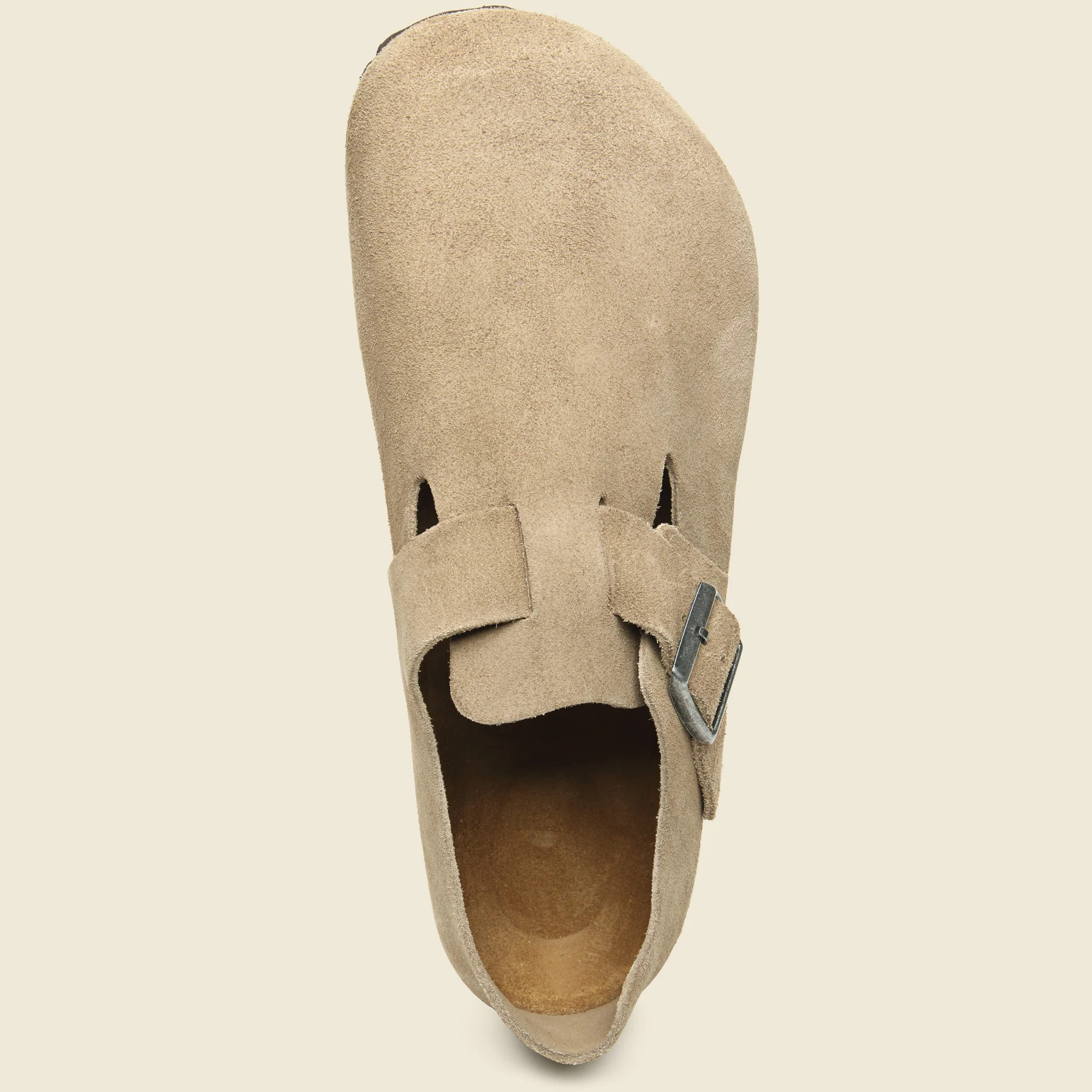 London Clog - Taupe Suede - Image 2