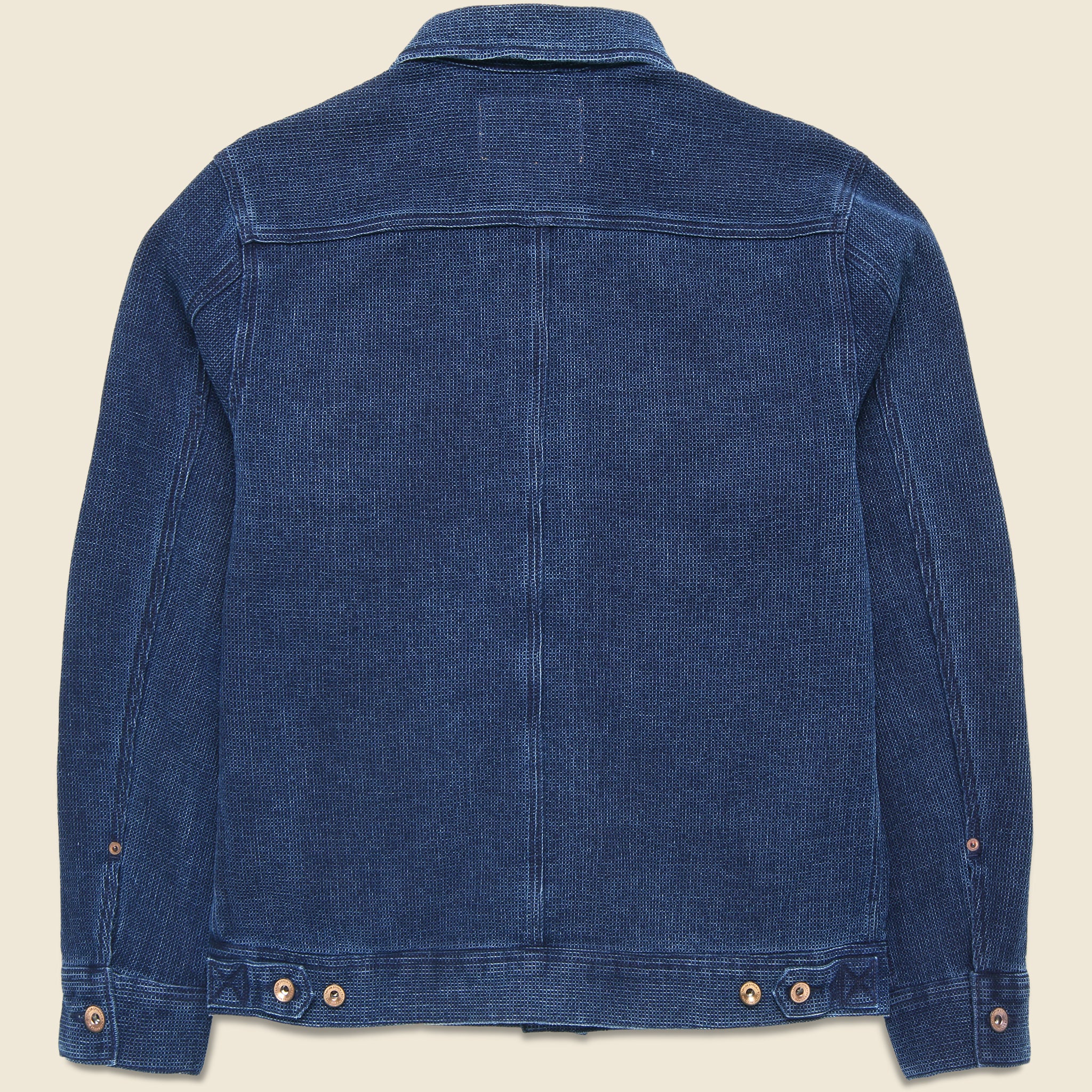 Long Haul Jacket - Indigo Waffle - Image 4