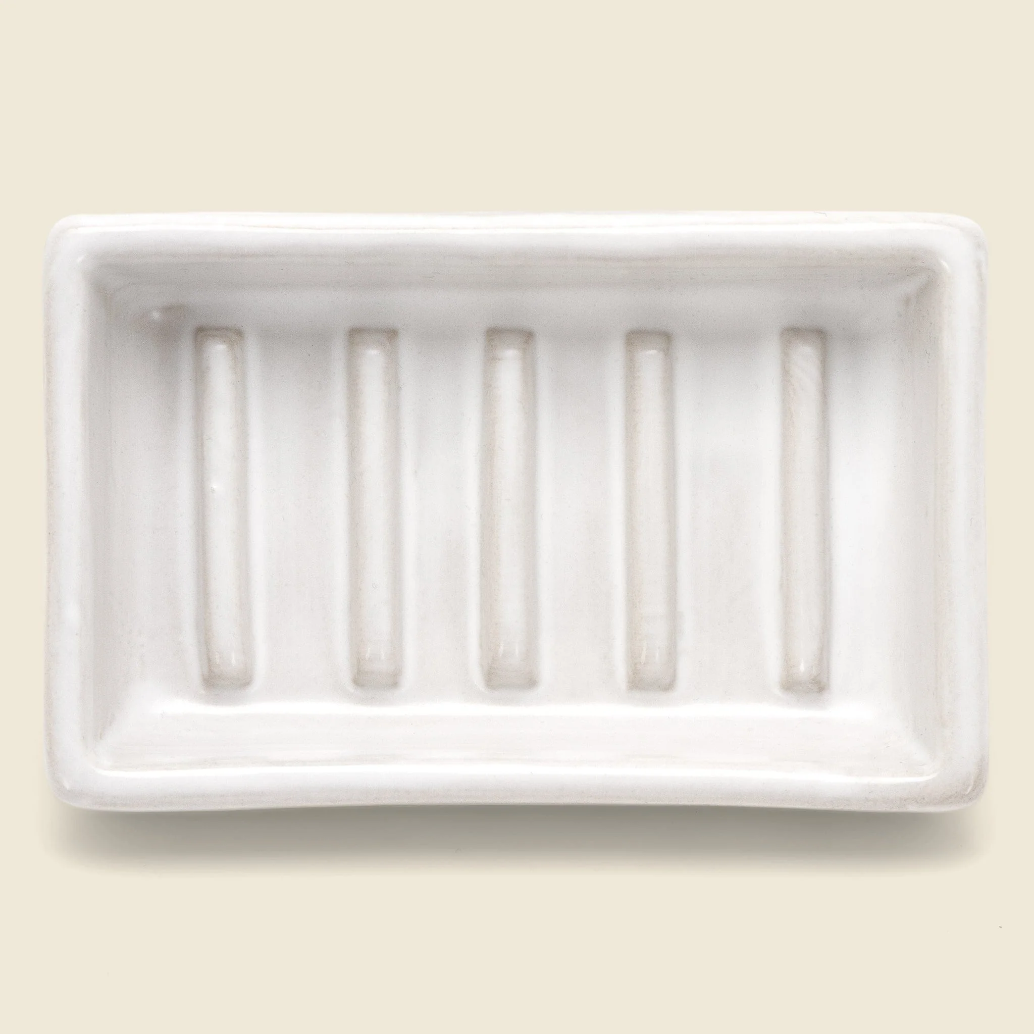White Omar Soap Dish - Image 2