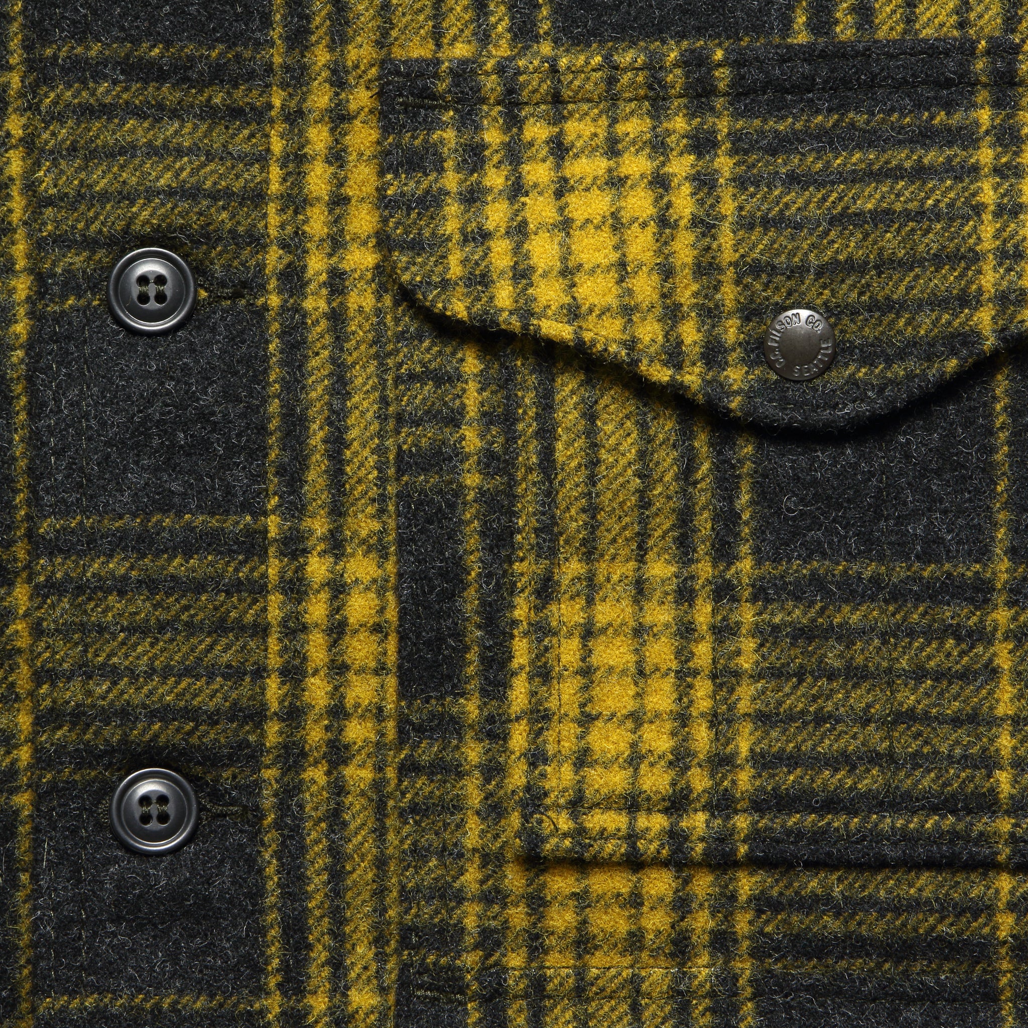 Mackinaw Cruiser Jacket - Gold Ochre - Image 3