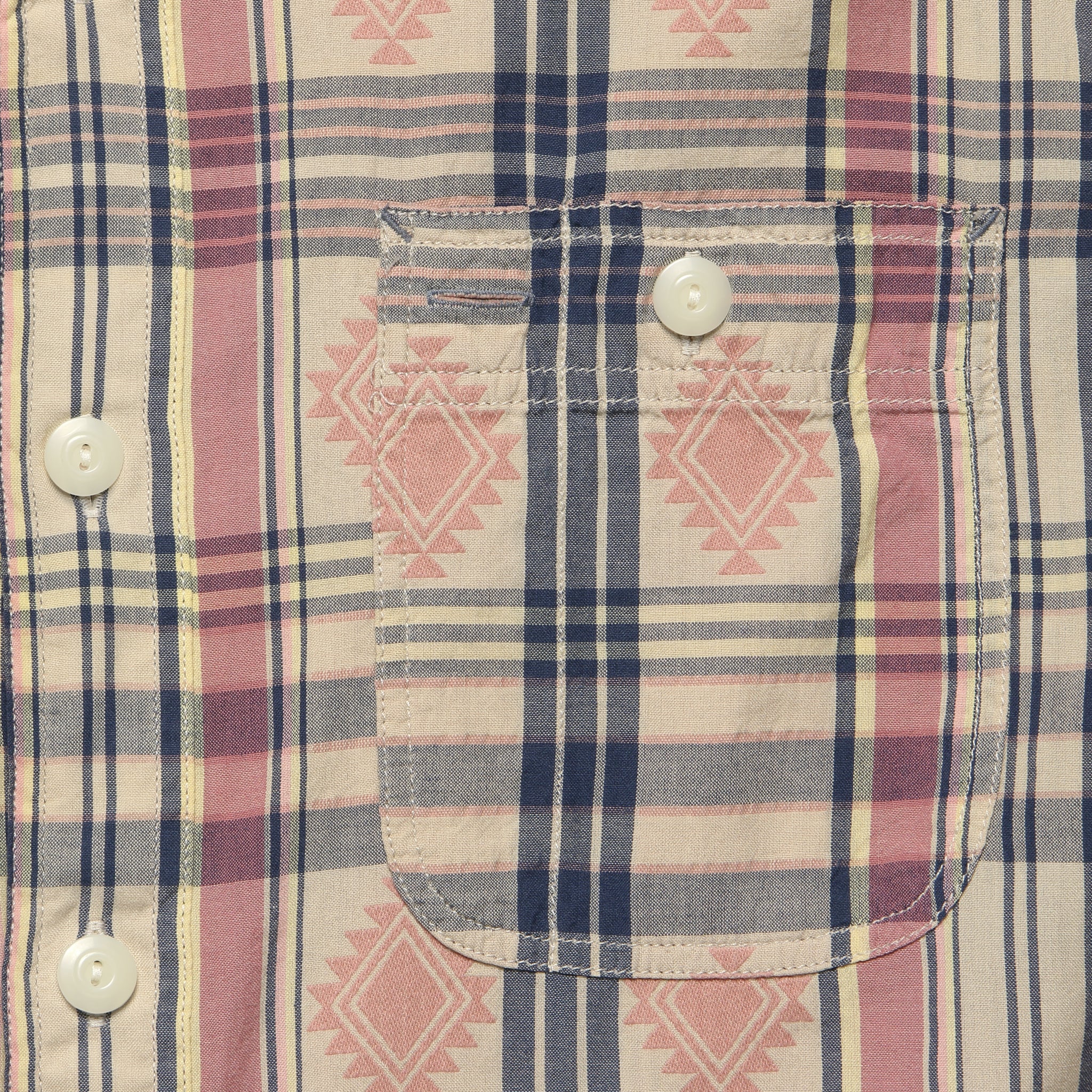 Madras Plaid Farrell Workshirt - Blue/Multi - Image 3