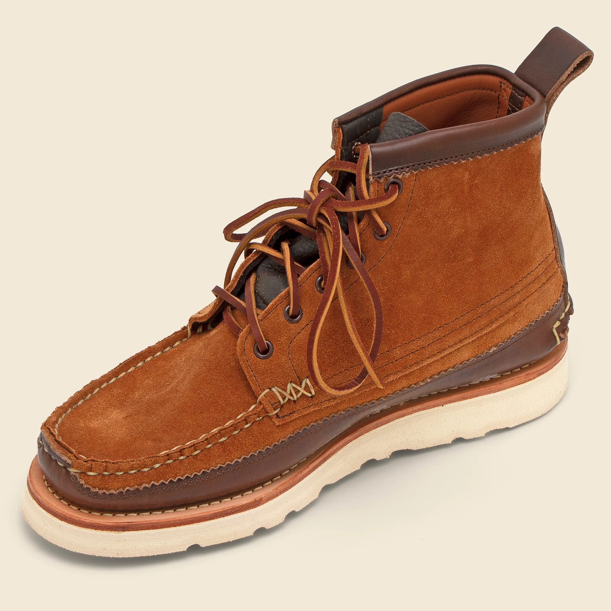 Maine Guide 6 Eye DB Boots - FO G Brown x G Brown - Image 4