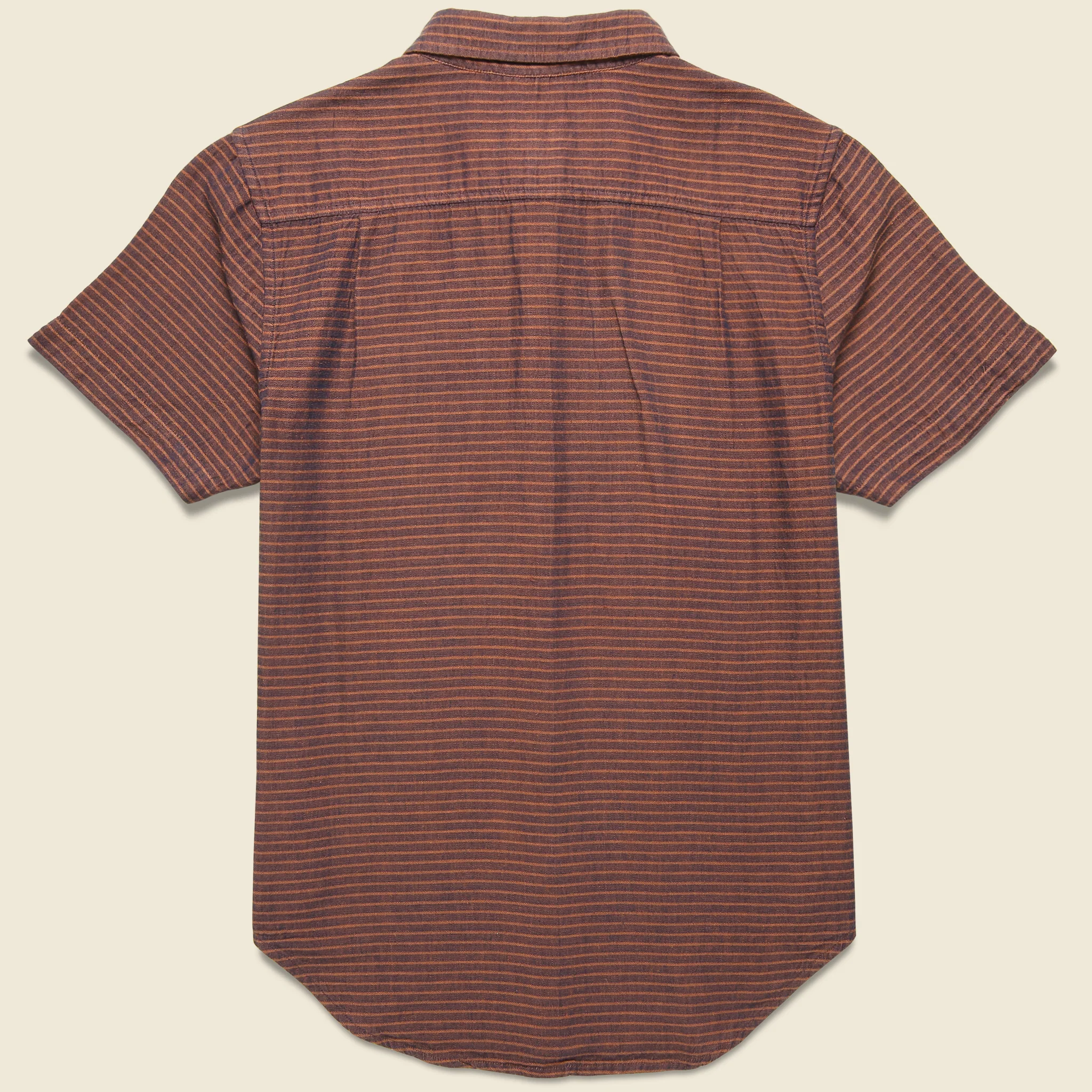Malcolm Shirt - Red Subtle Stripe - Image 2