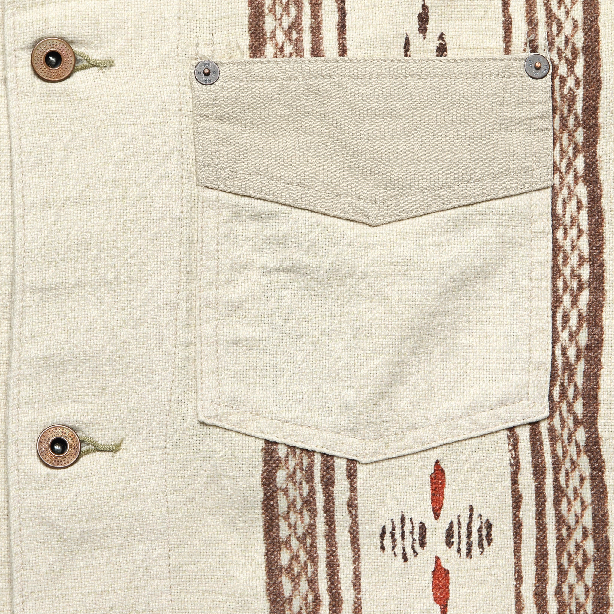 Mansfield Southwestern Jacket - Stone/Brown/Multi - Image 3