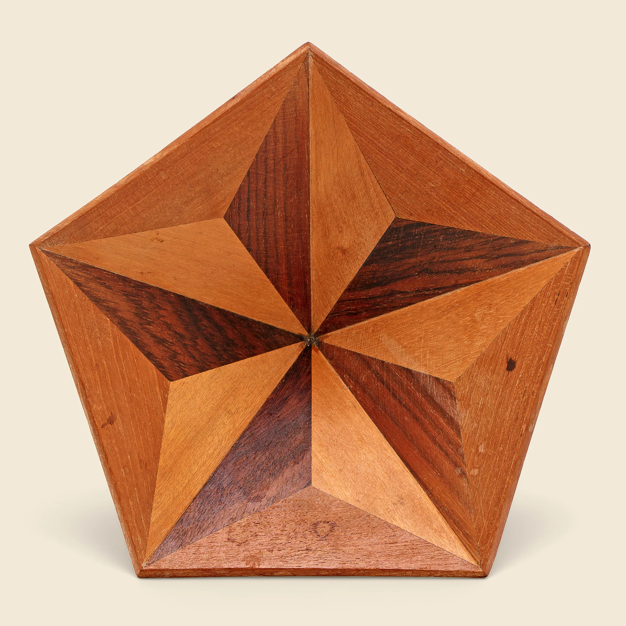 Marquetry 5-Sided Bowl - Image 2