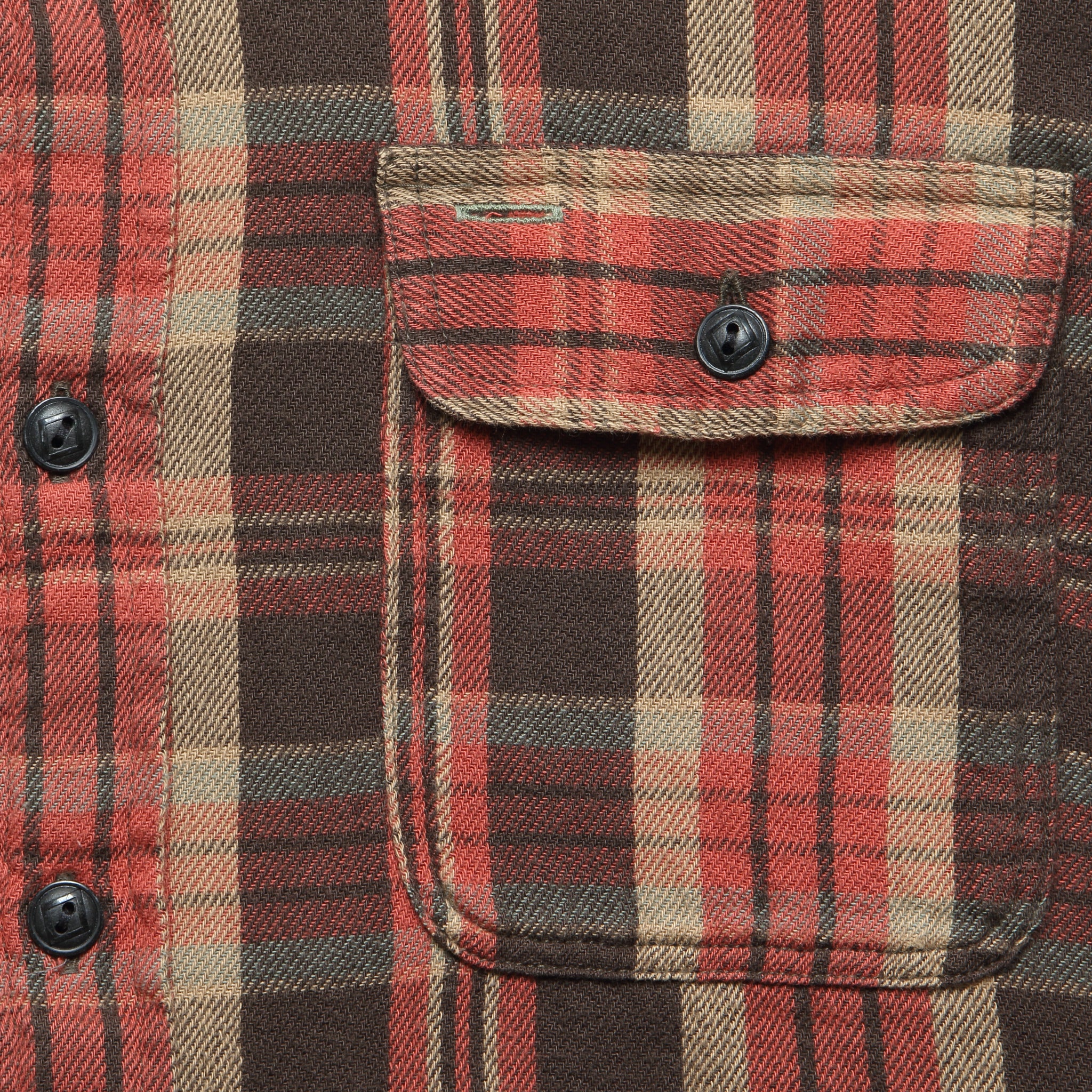 Matlock Workshirt - Red - Image 4