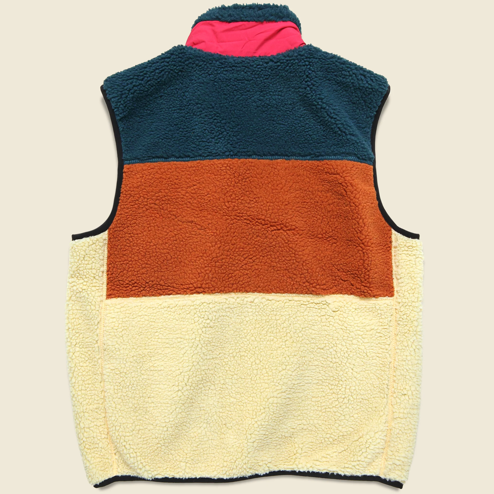 Mattawa Vest - Teal/Red/Tan - Image 2