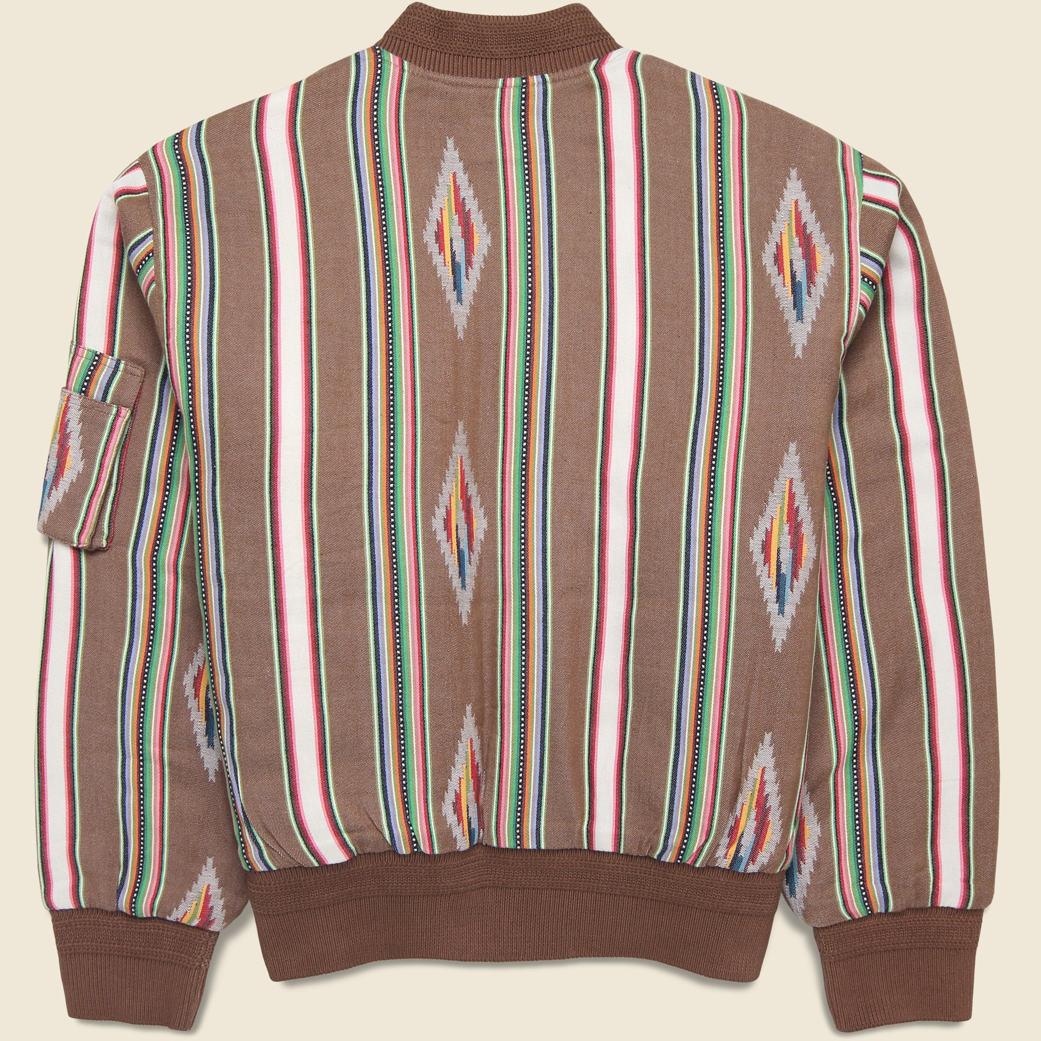 Max Bomber Jacket - Nutshell Jacquard - Image 2