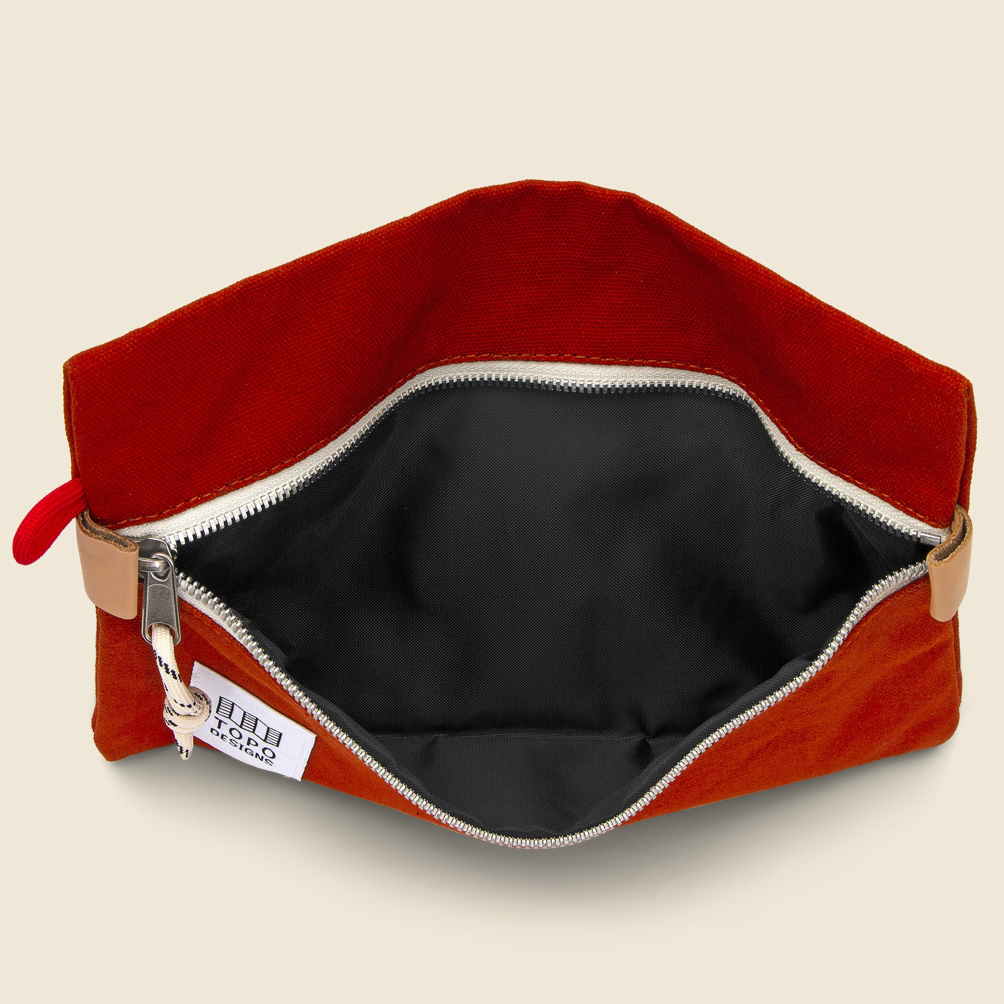 Medium Accessory Bag - Clay Canvas - Image 3