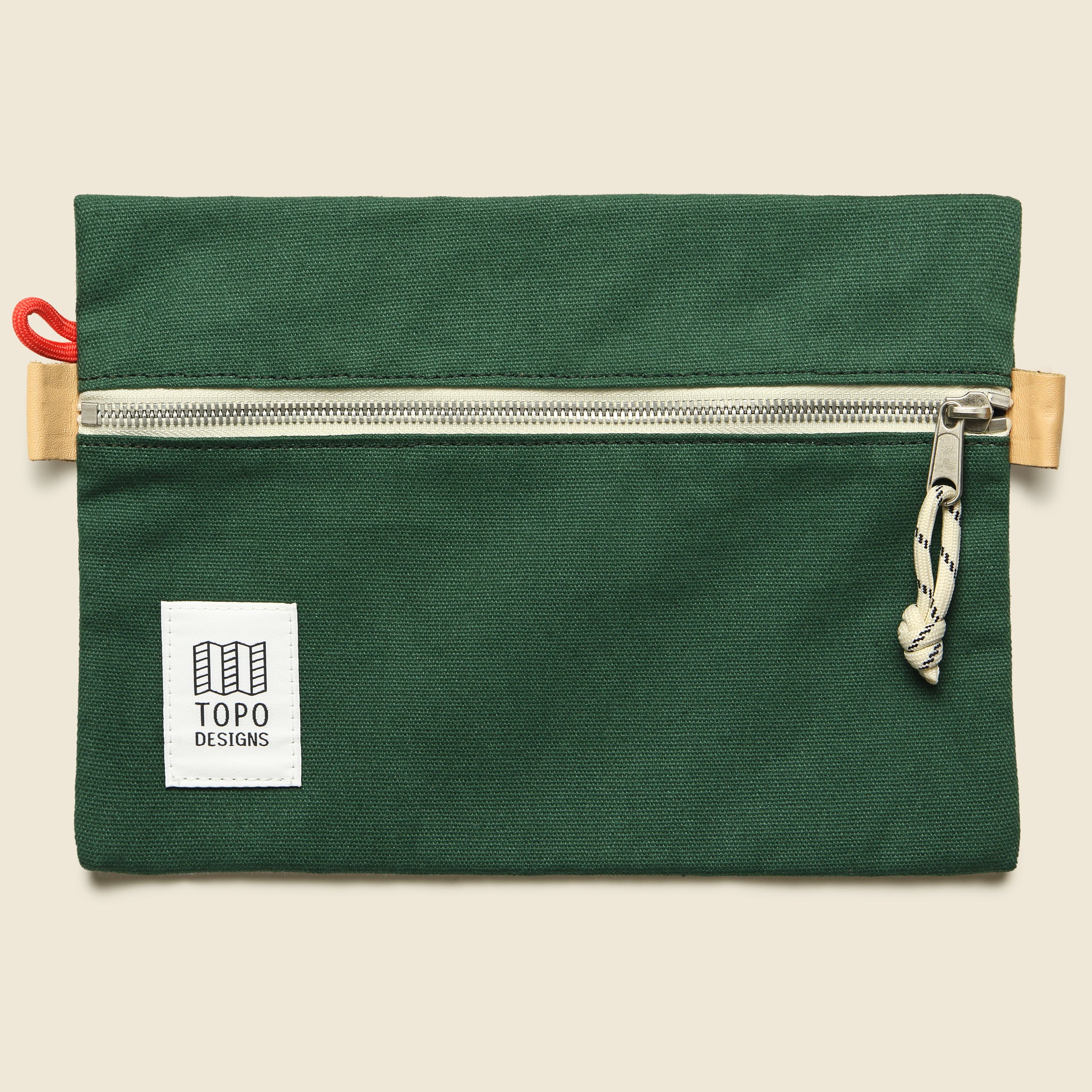Medium Accessory Bag - Forest Canvas
