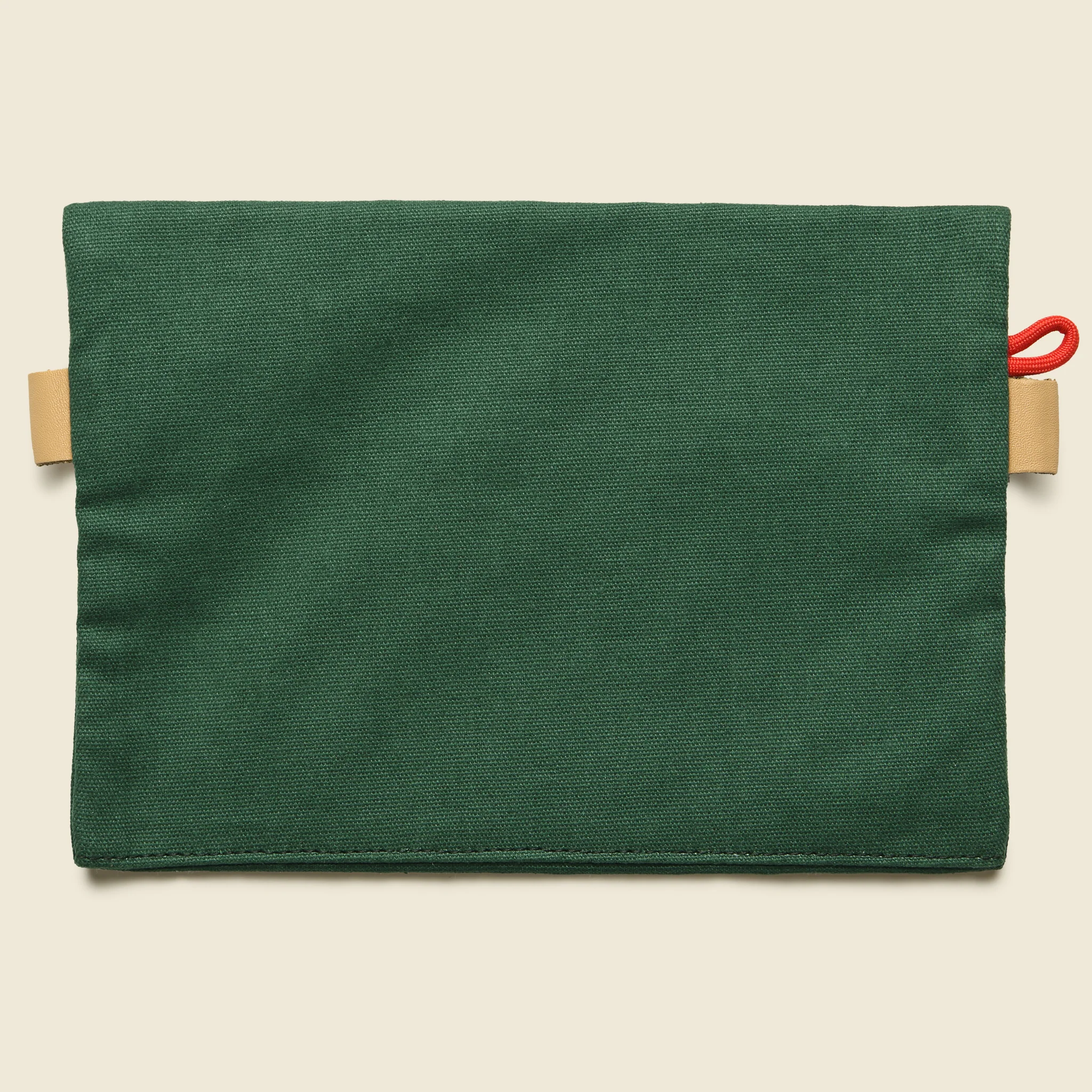 Medium Accessory Bag - Forest Canvas - Image 2