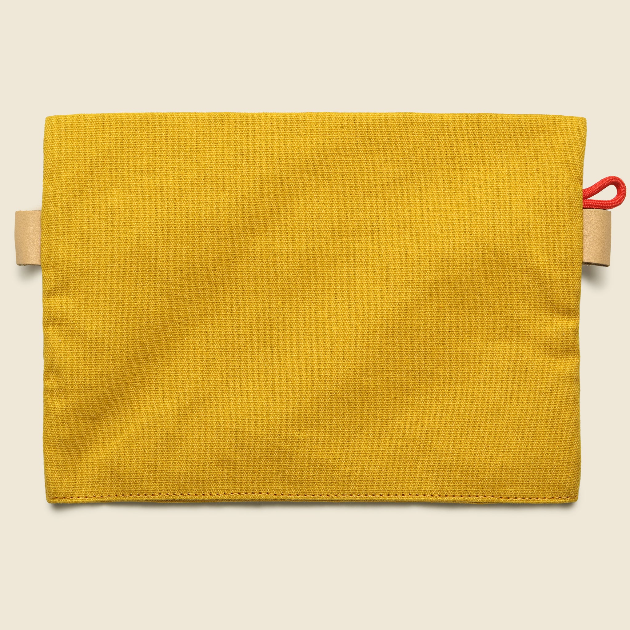 Medium Accessory Bag - Mustard Canvas - Image 2