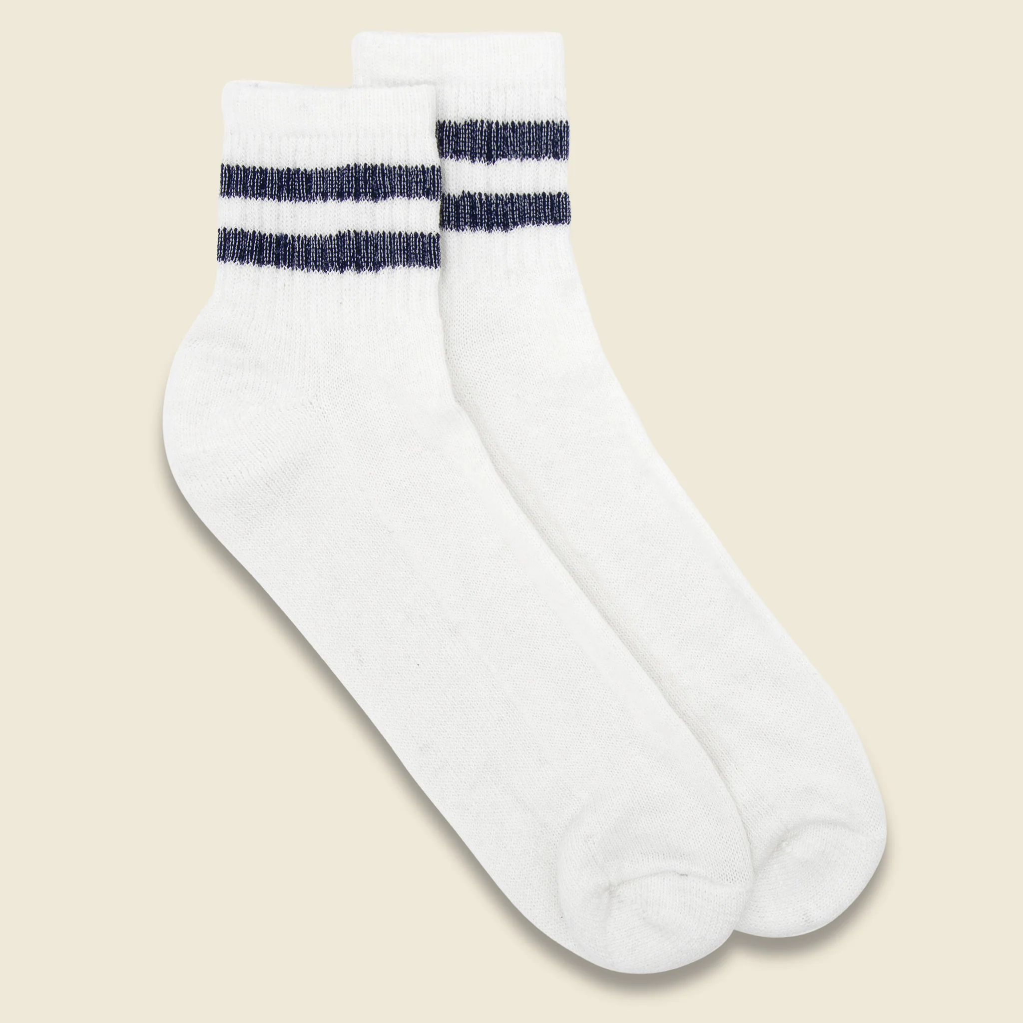 Merino Activity Quarter Crew Sock - Natural