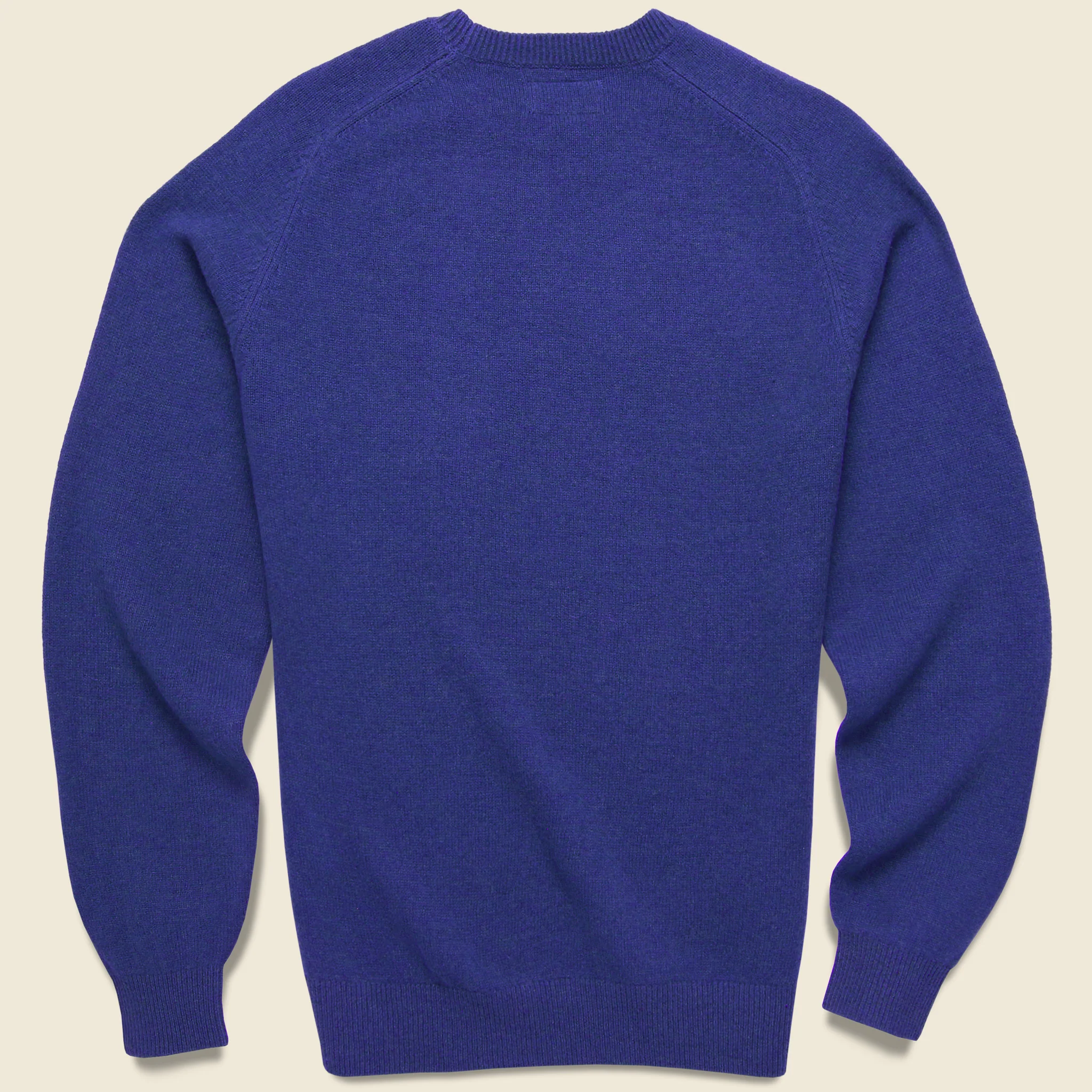 Merino Crew Sweater - Blue - Image 2