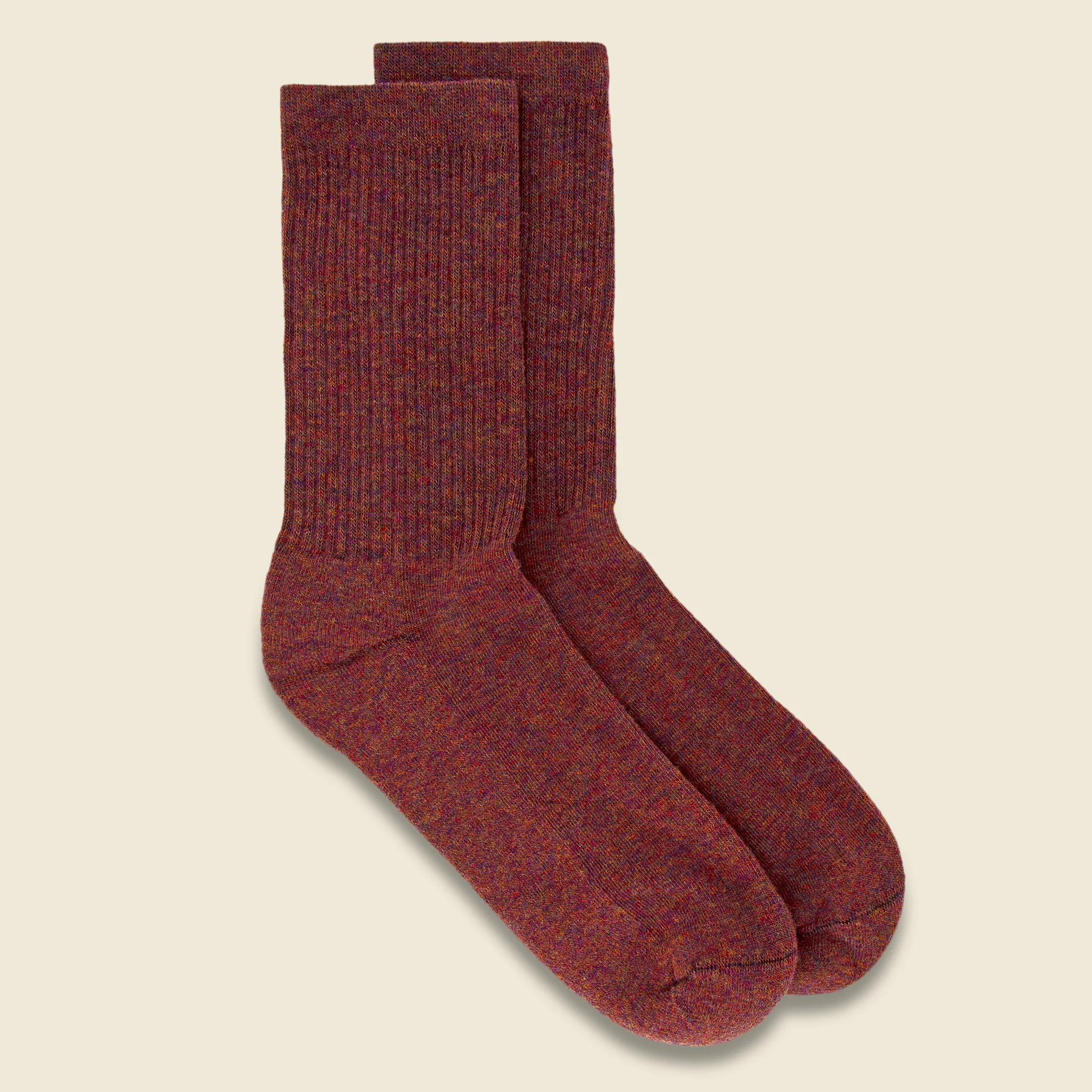 Merino Wool Crew Sock - Autumn
