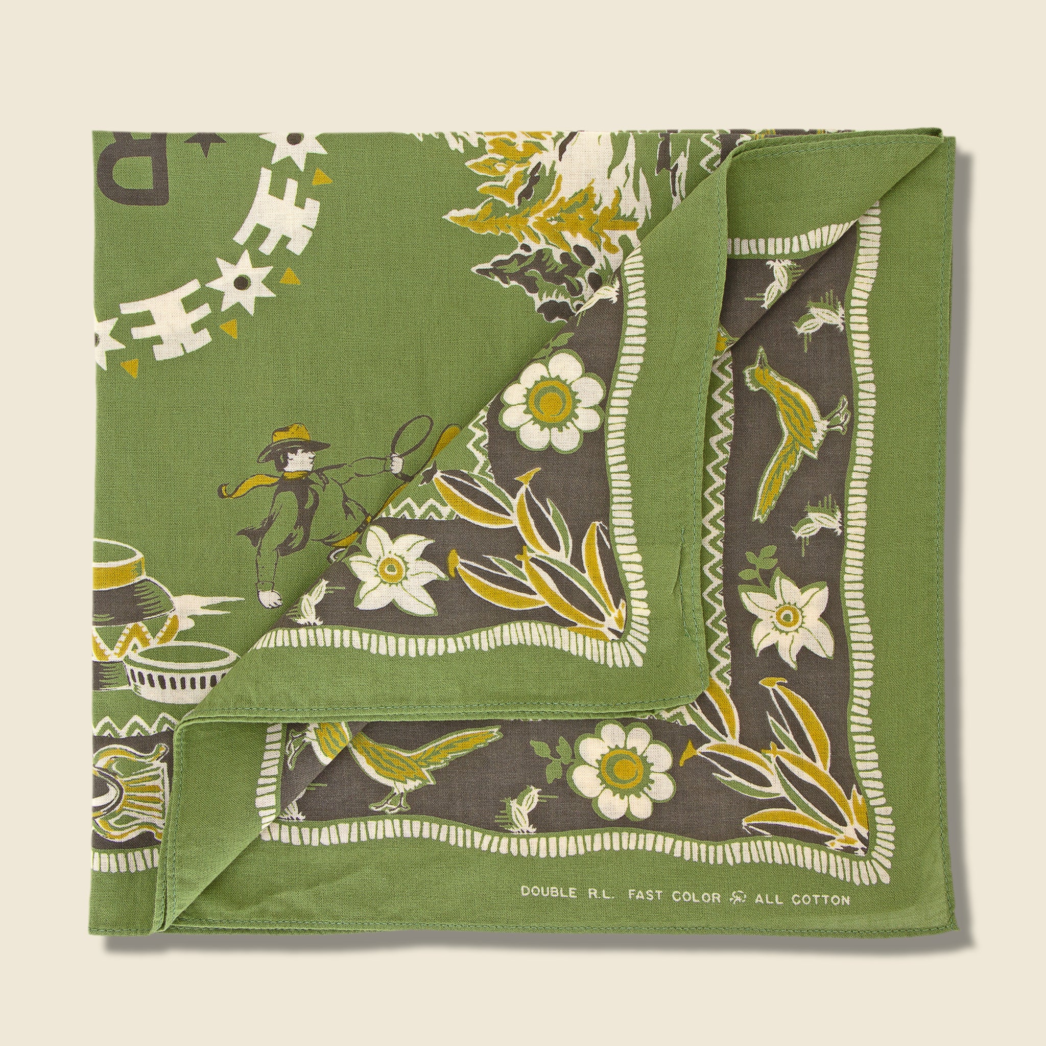 Mesa Bandana - Faded Green/Multi - Image 2