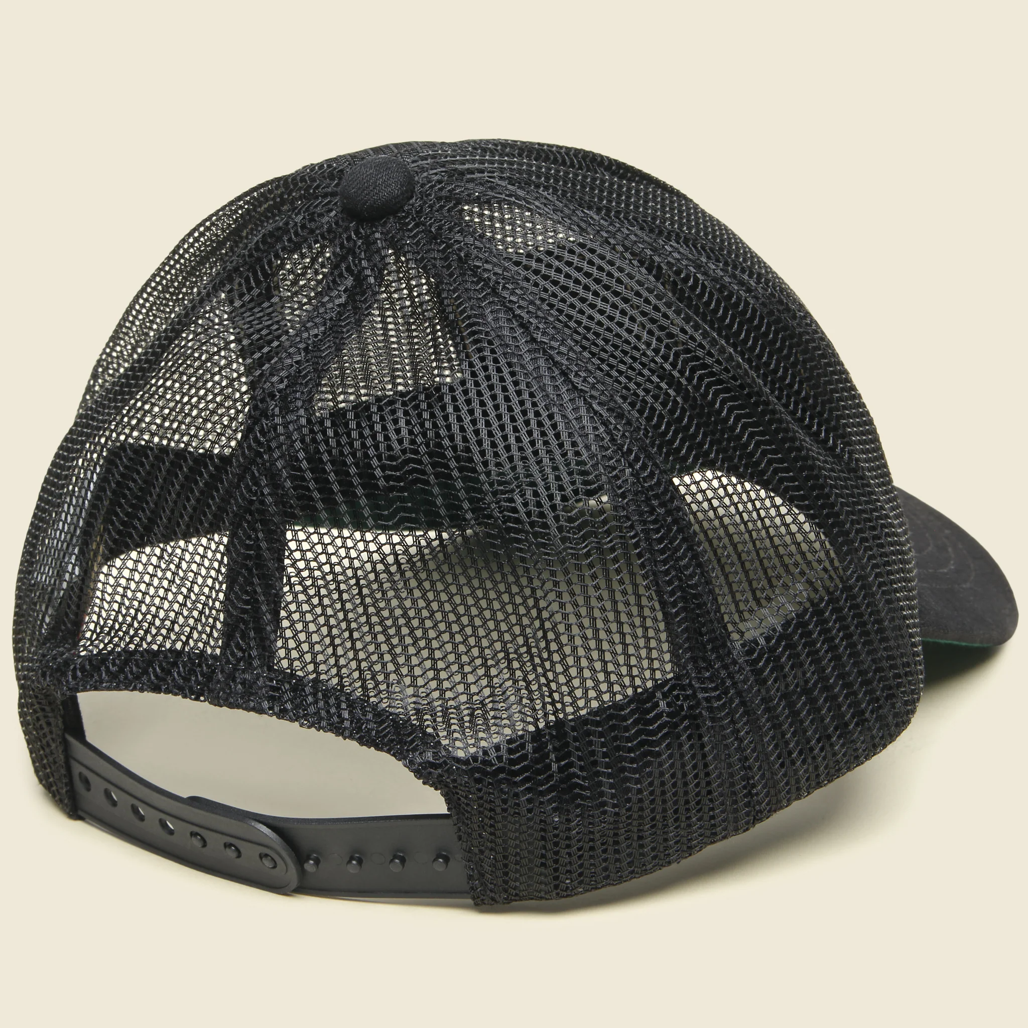 Mesh Trucker Hat - Black - Image 2