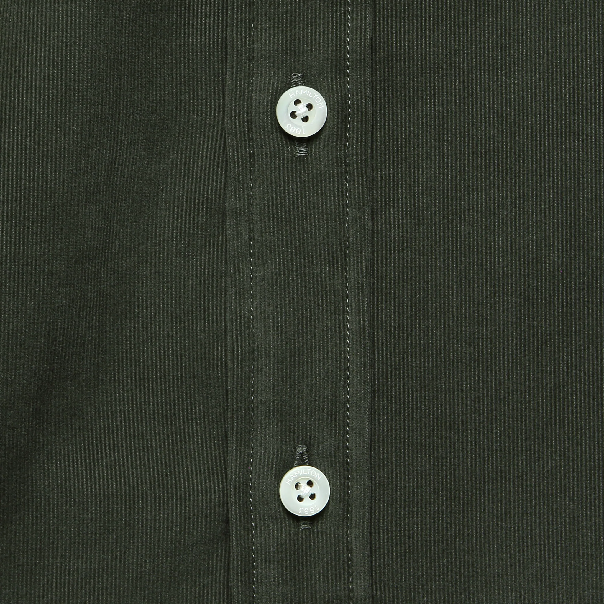 Micro Corduroy Shirt - Green - Image 3