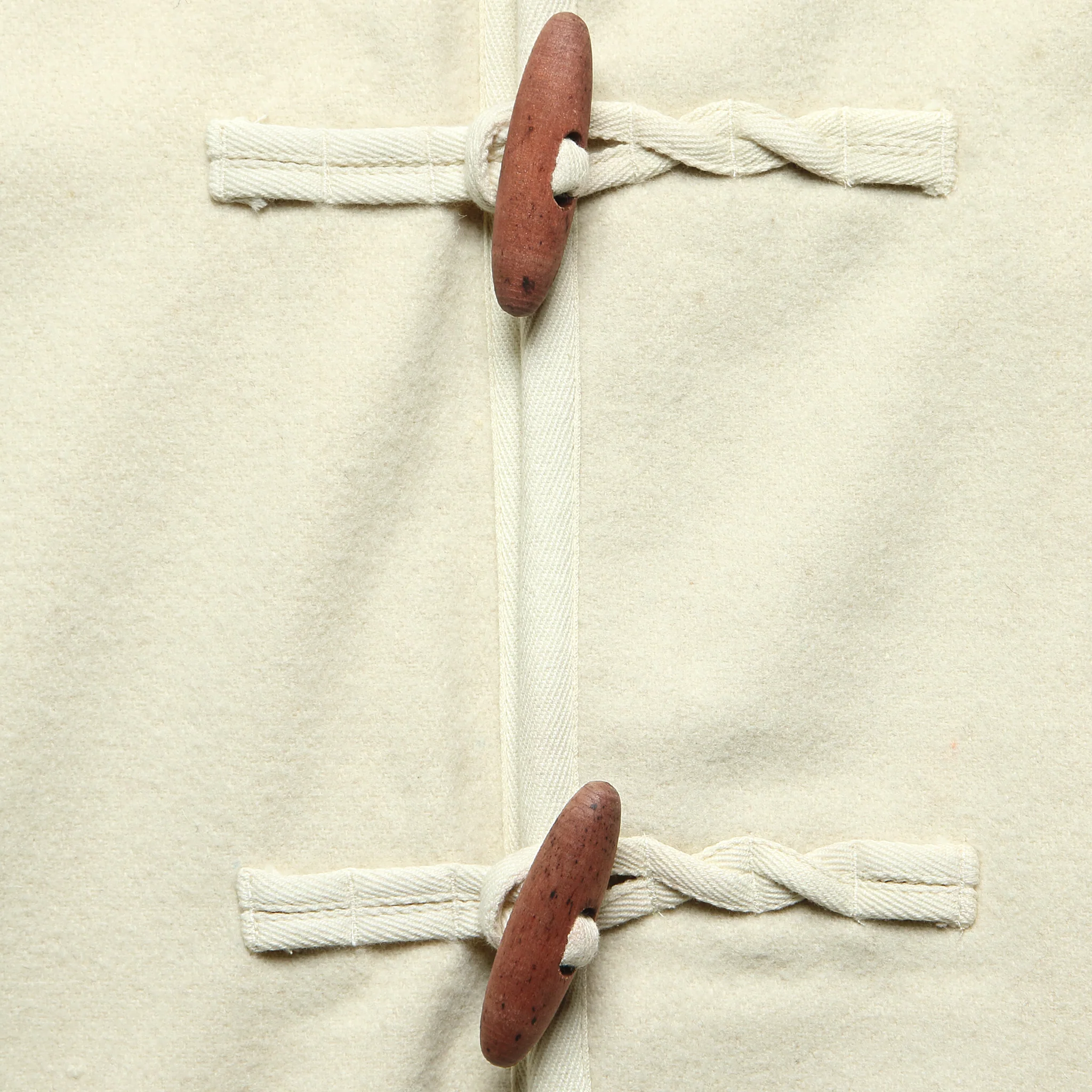 Military Duffle Coat - Mowbray Marl Ecru - Image 3
