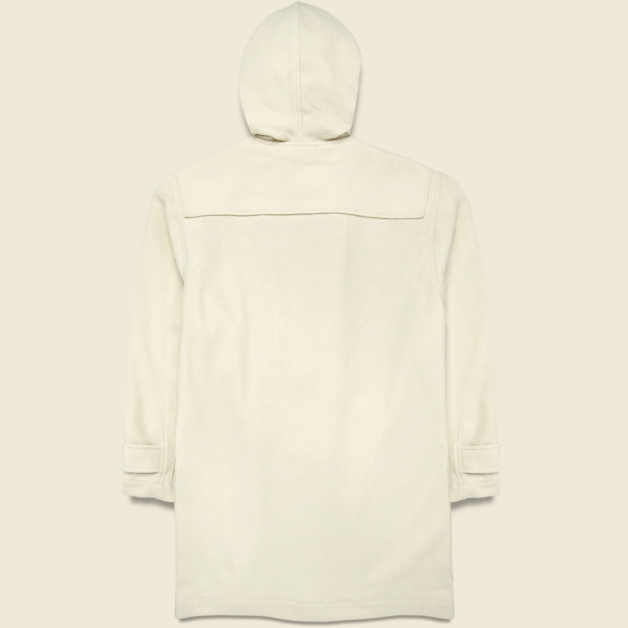 Military Duffle Coat - Mowbray Marl Ecru - Image 6