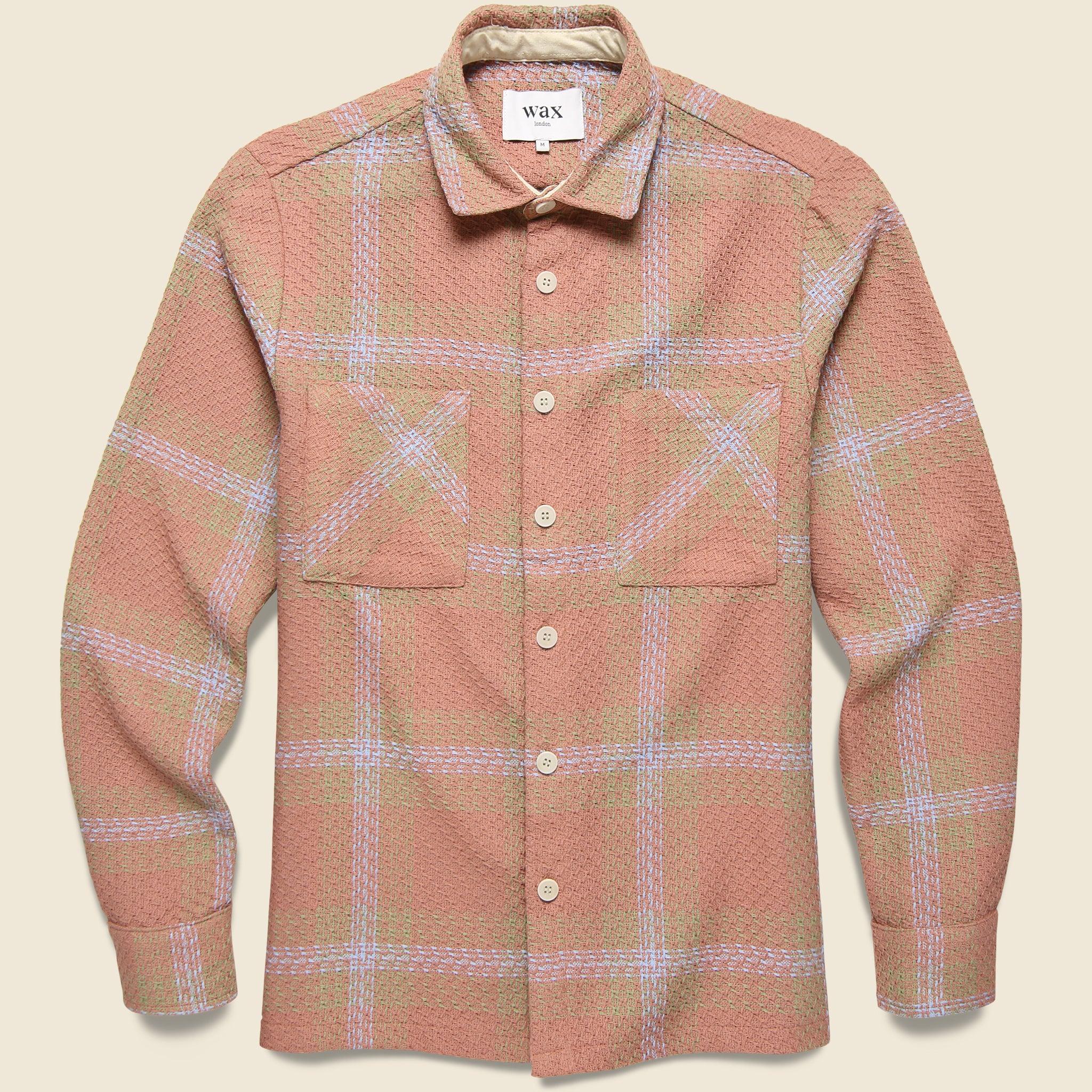 Mio Whiting Overshirt - Pink/Blue