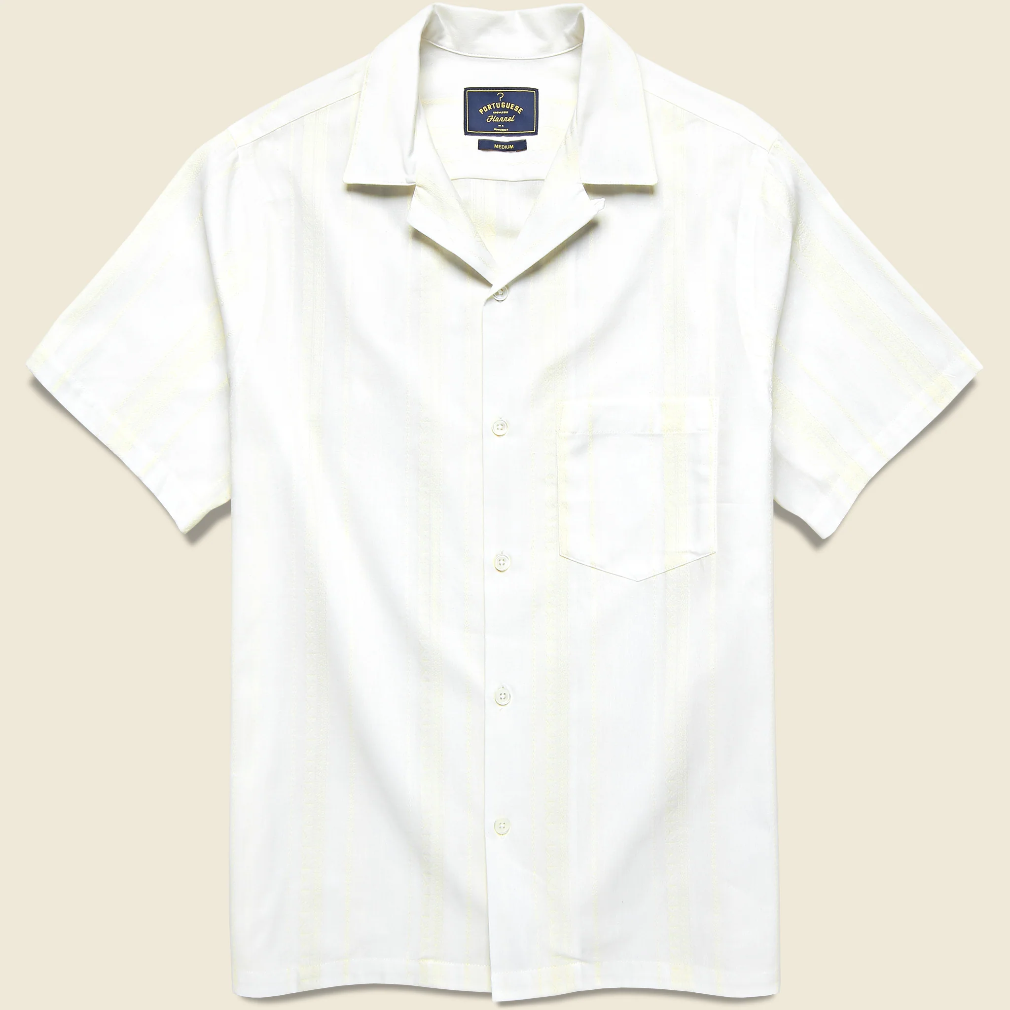 Mira Camp Shirt - White