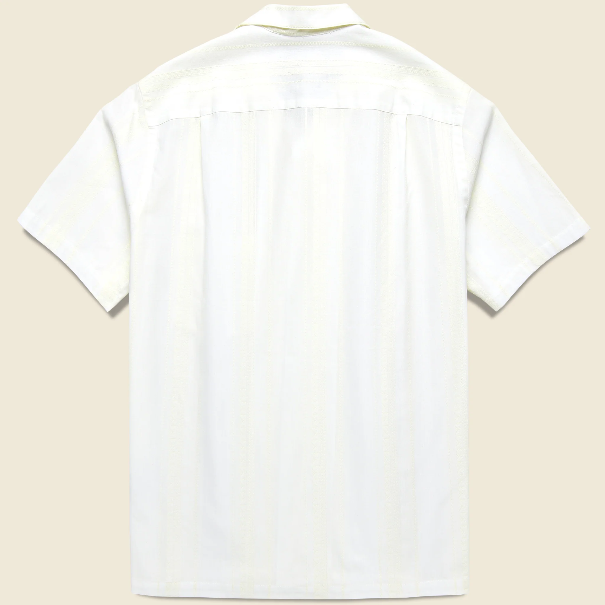 Mira Camp Shirt - White - Image 3