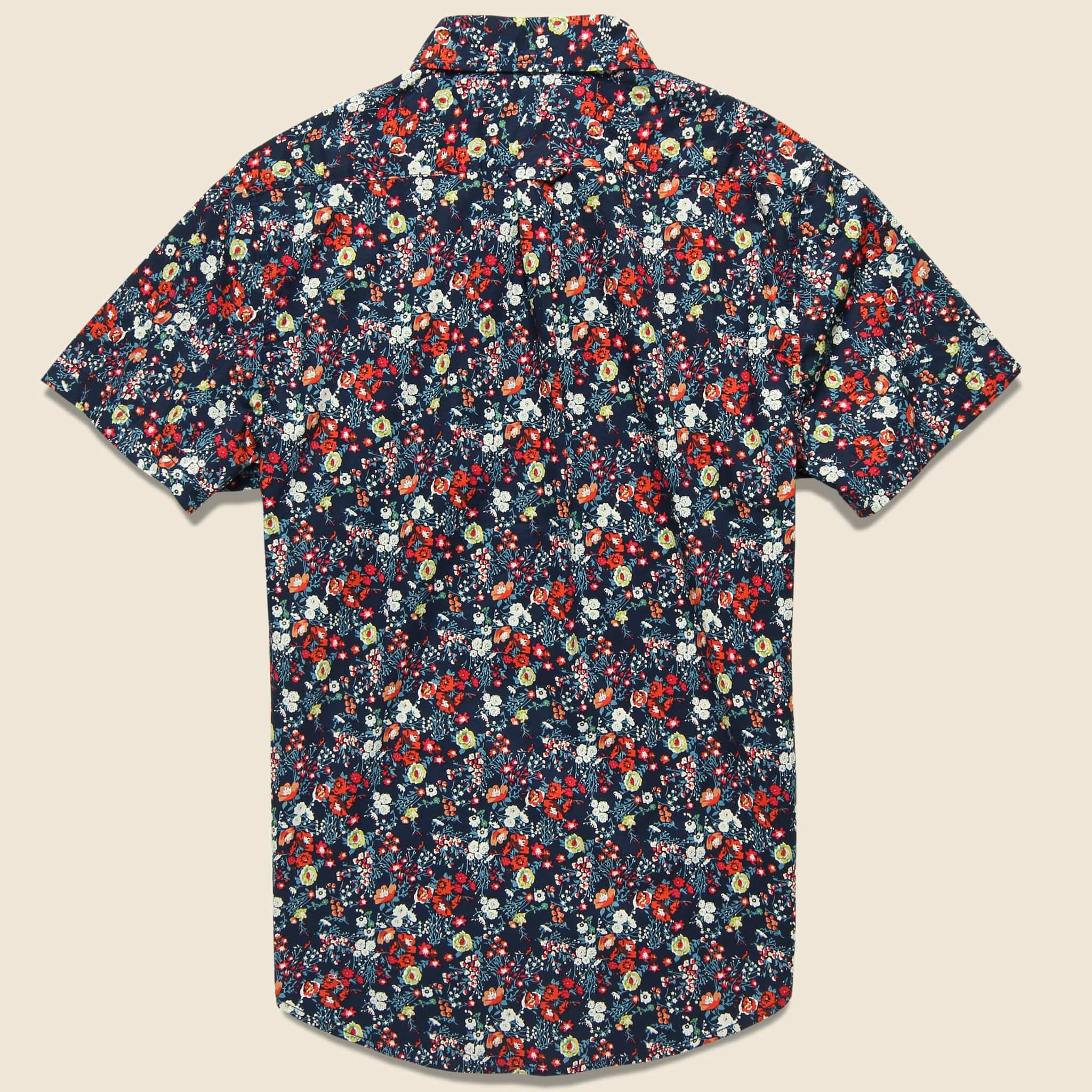 Wild Flower Shirt - Navy - Image 2