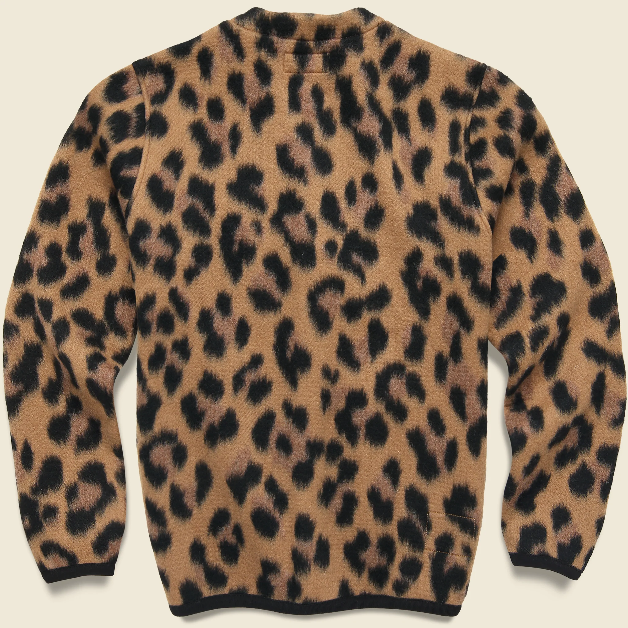 Montero Fleece Cardigan - Cumin - Image 2