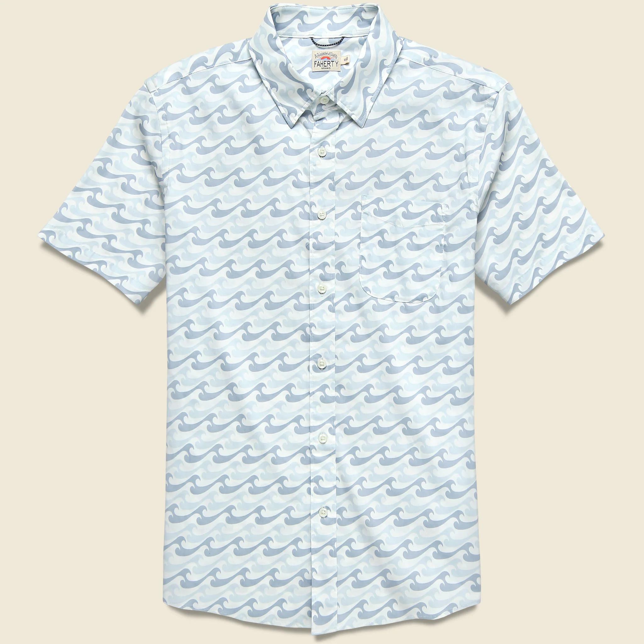 Movement Shirt - Ivory Endless Peaks