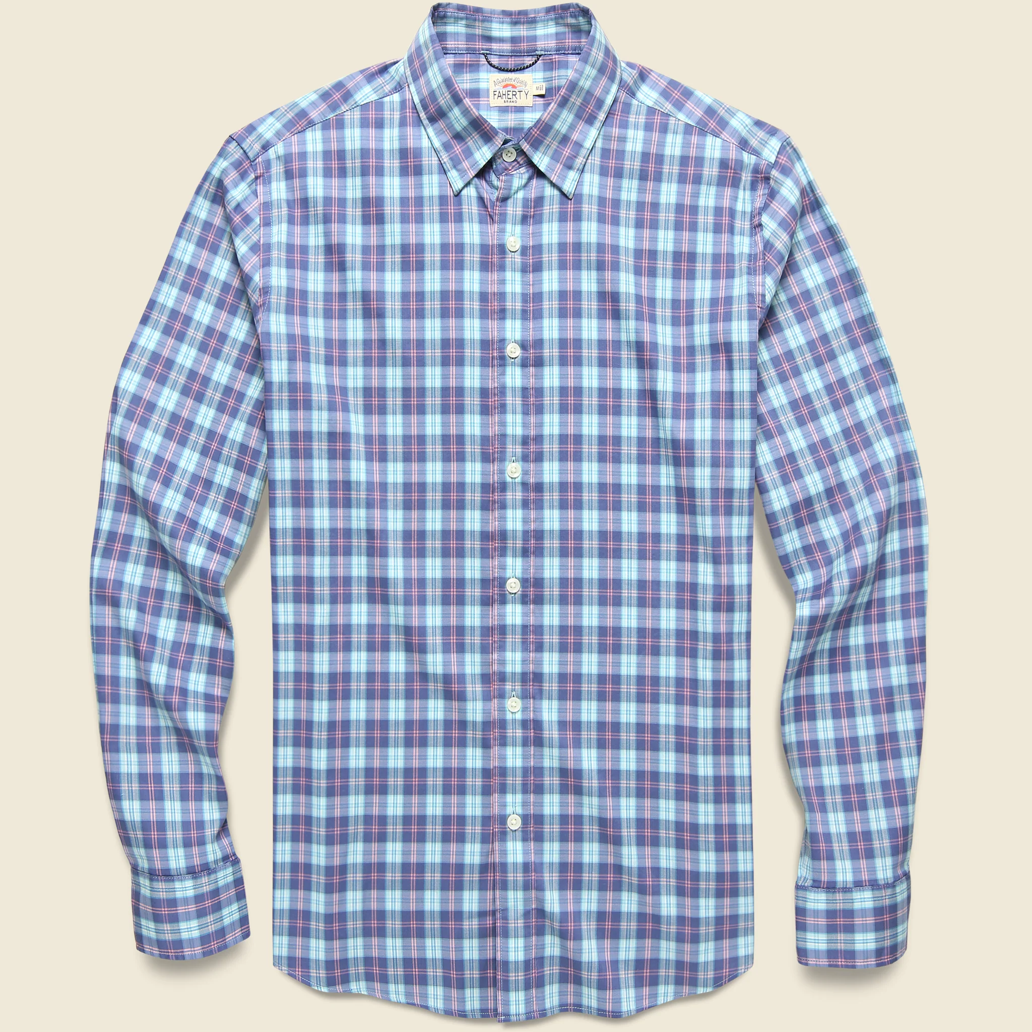 Movement Shirt - Ocean Drive Plaid