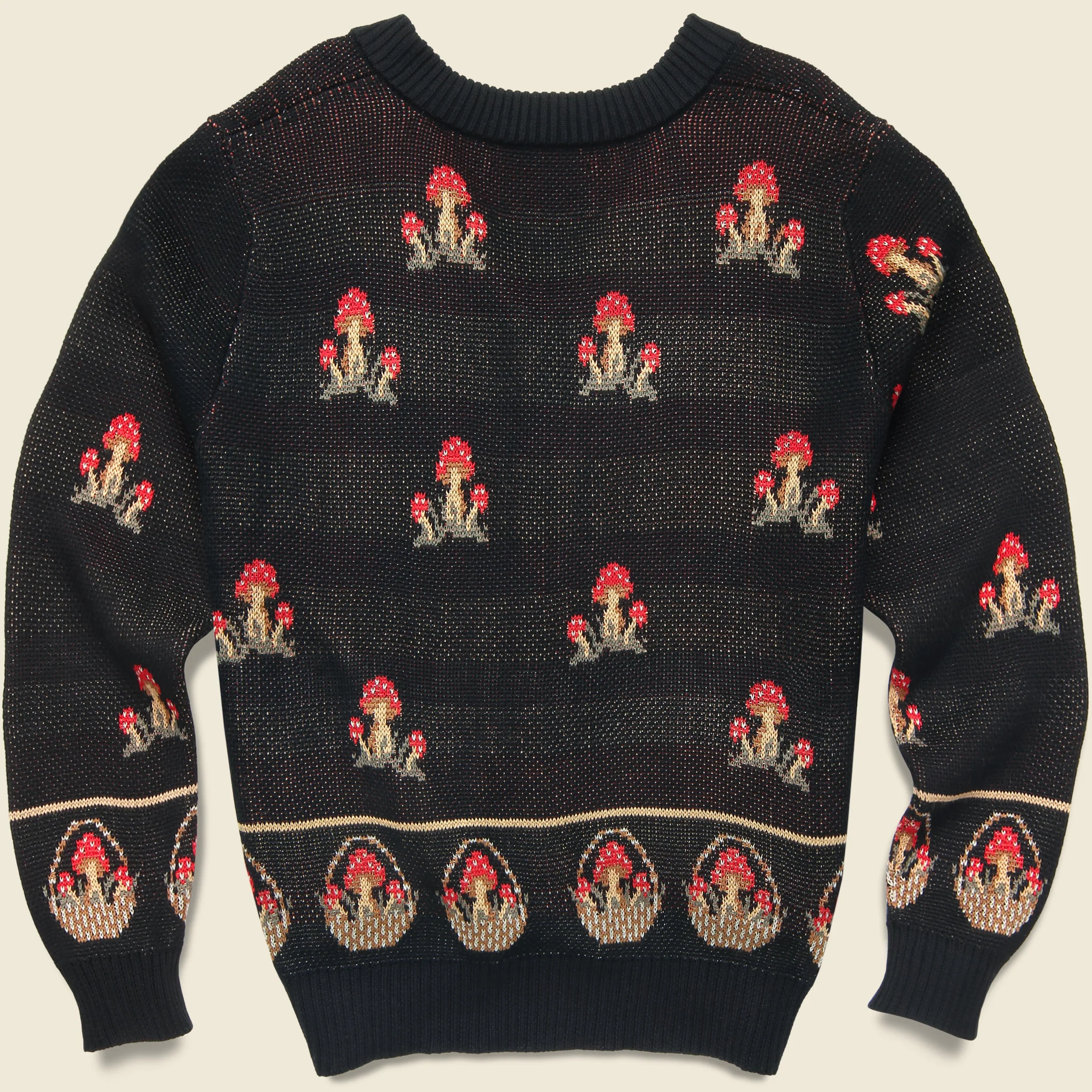 Mushroom K12 Cardigan - Black - Image 2