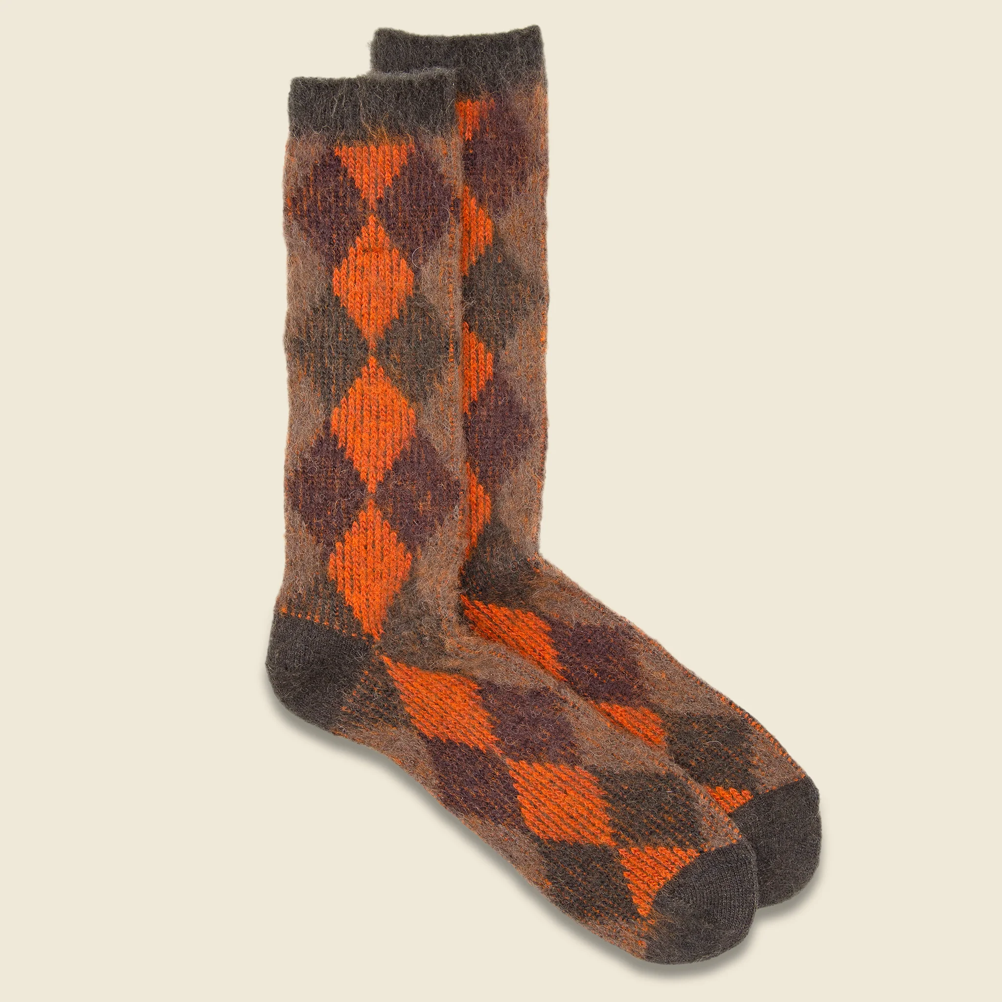 Napping JQ Crew Sock - Moss