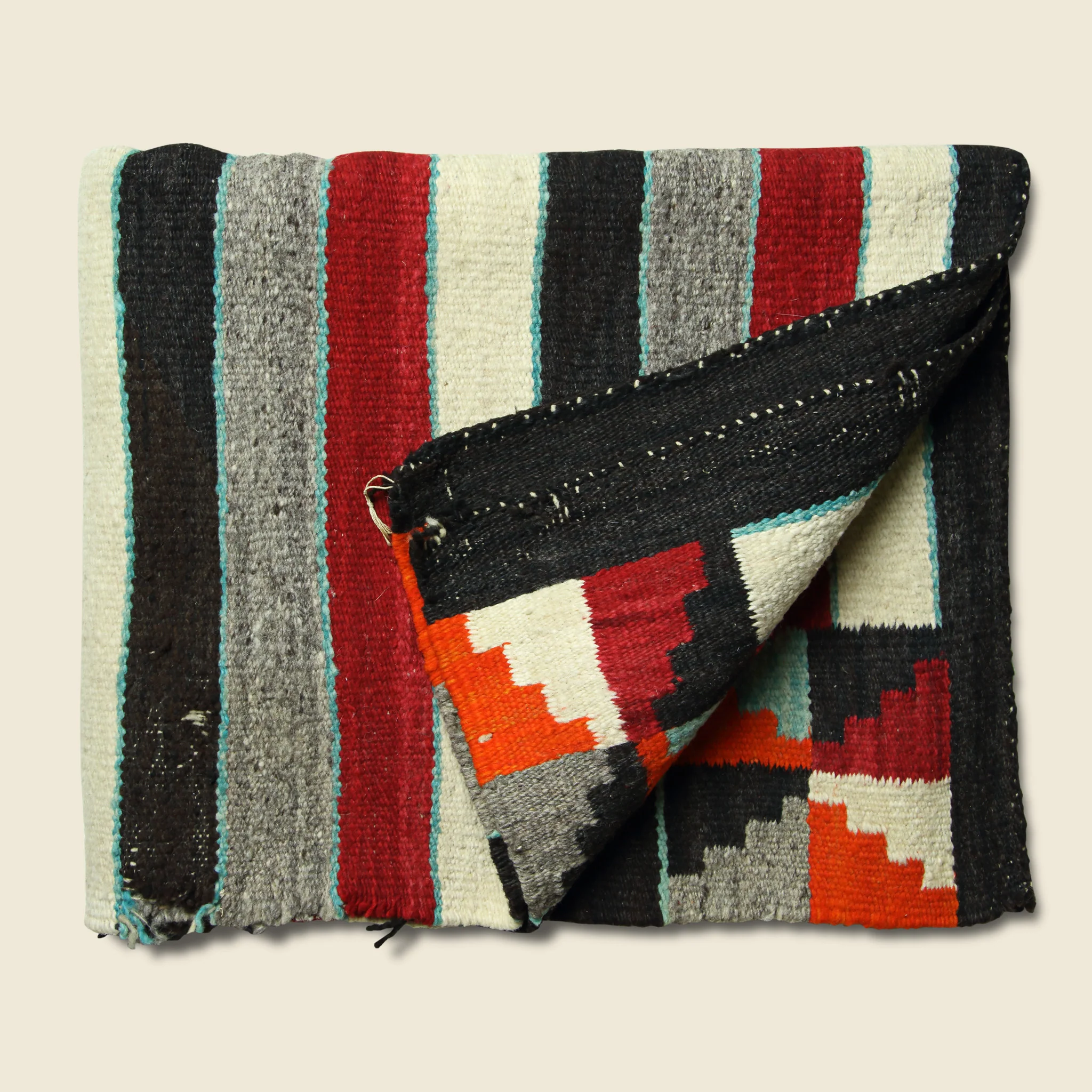Native American Striped Rug - Image 2