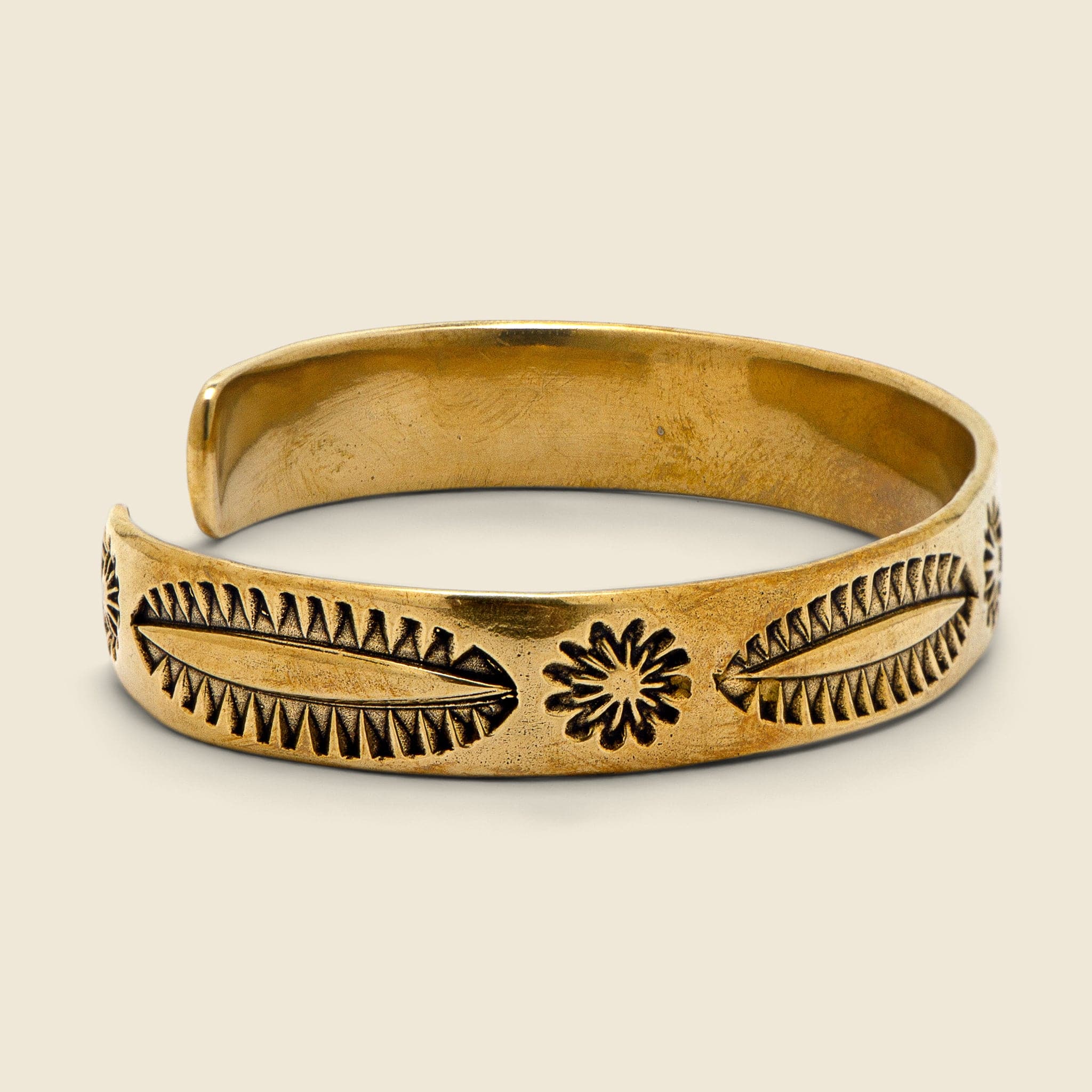 Santa Fe Cuff - Brass - Image 2