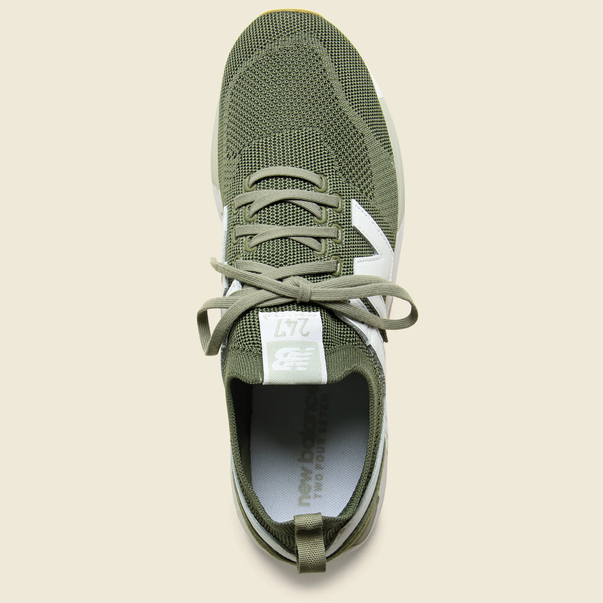 247 Sneaker - Covert Green/White - Image 2