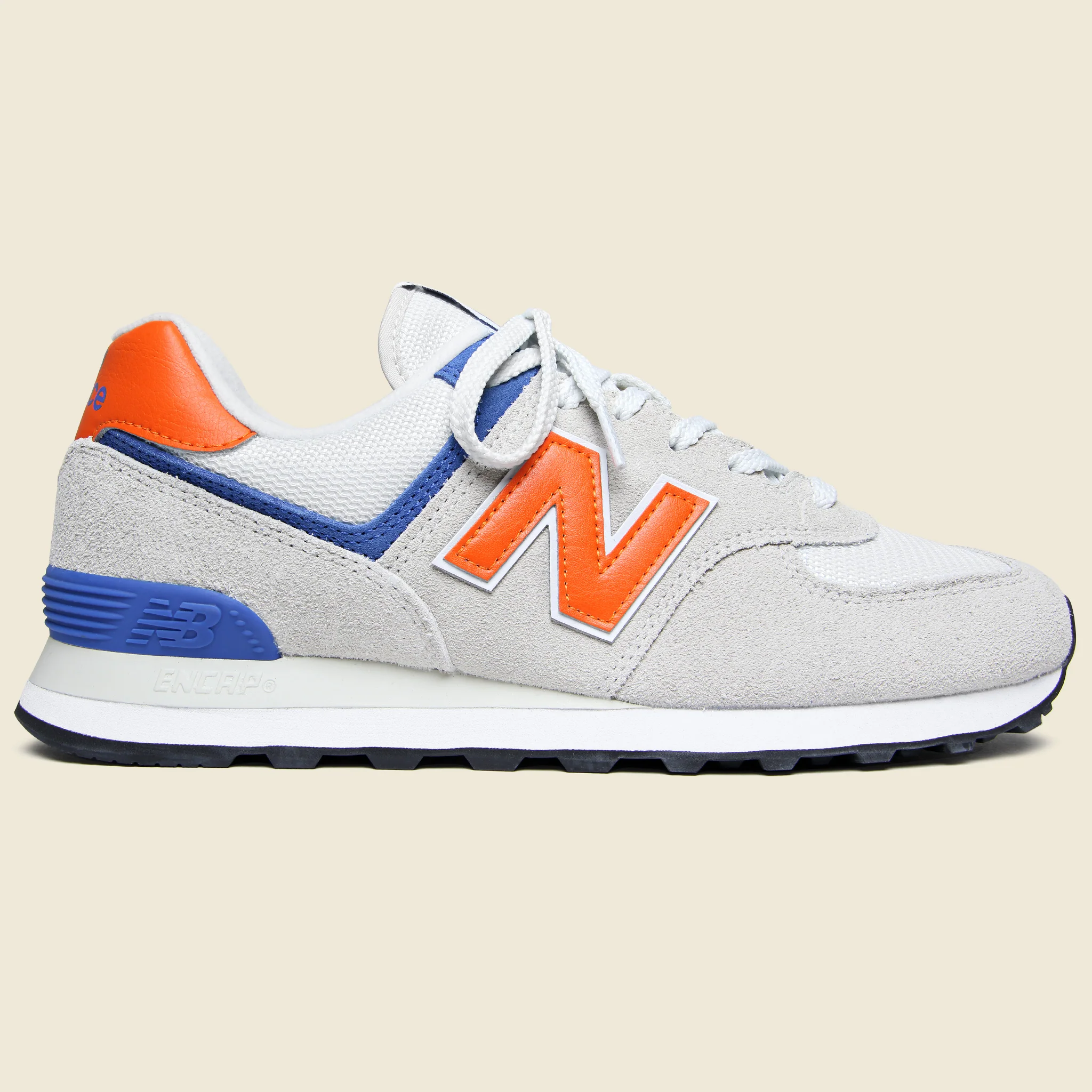 574 Sneaker - Blue/Orange