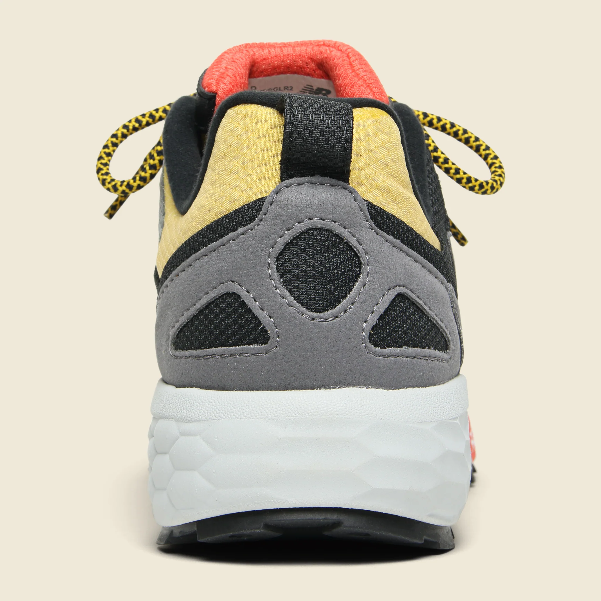 Fresh Foam Crag V2 Sneaker - Gold/Black/Red - Image 3