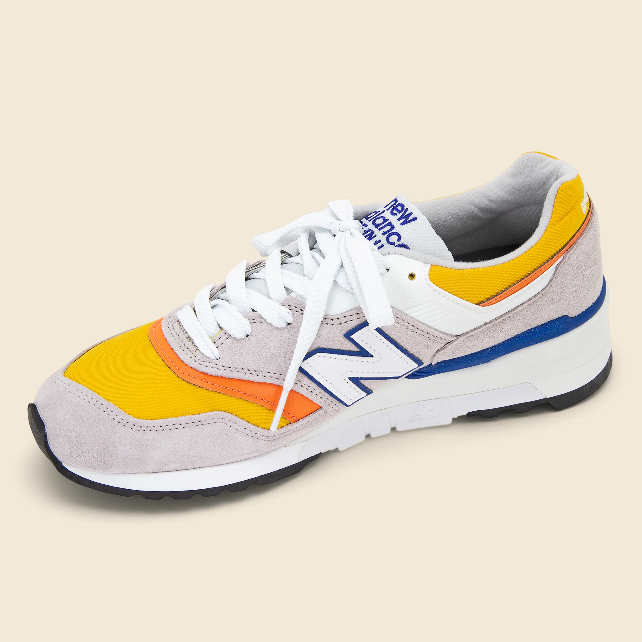997 Sneaker - Grey/Orange - Image 4