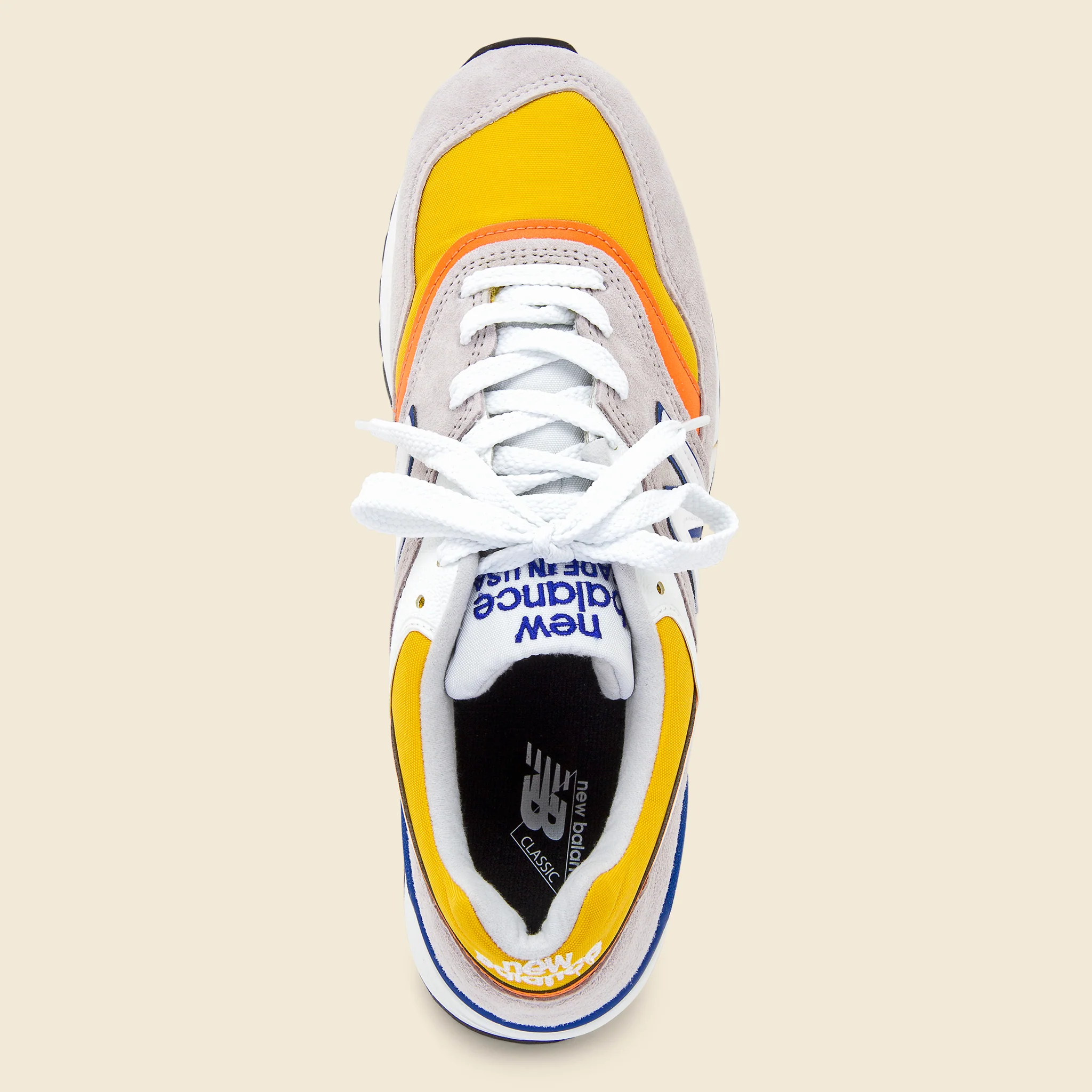 997 Sneaker - Grey/Orange - Image 5