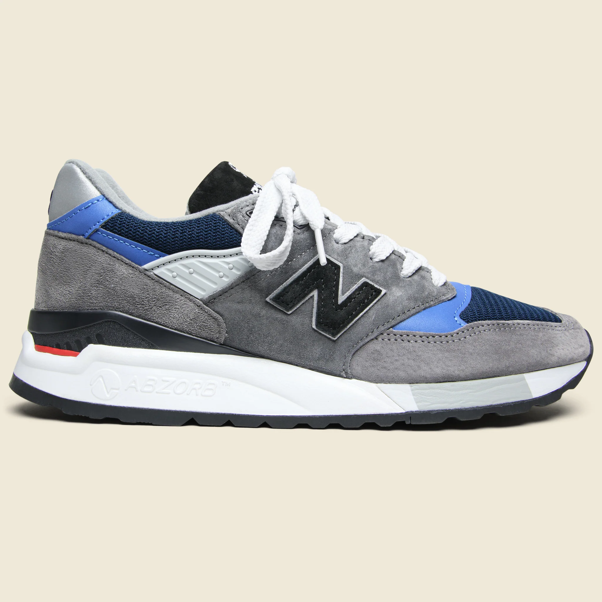 998 Sneaker - Grey/Blue
