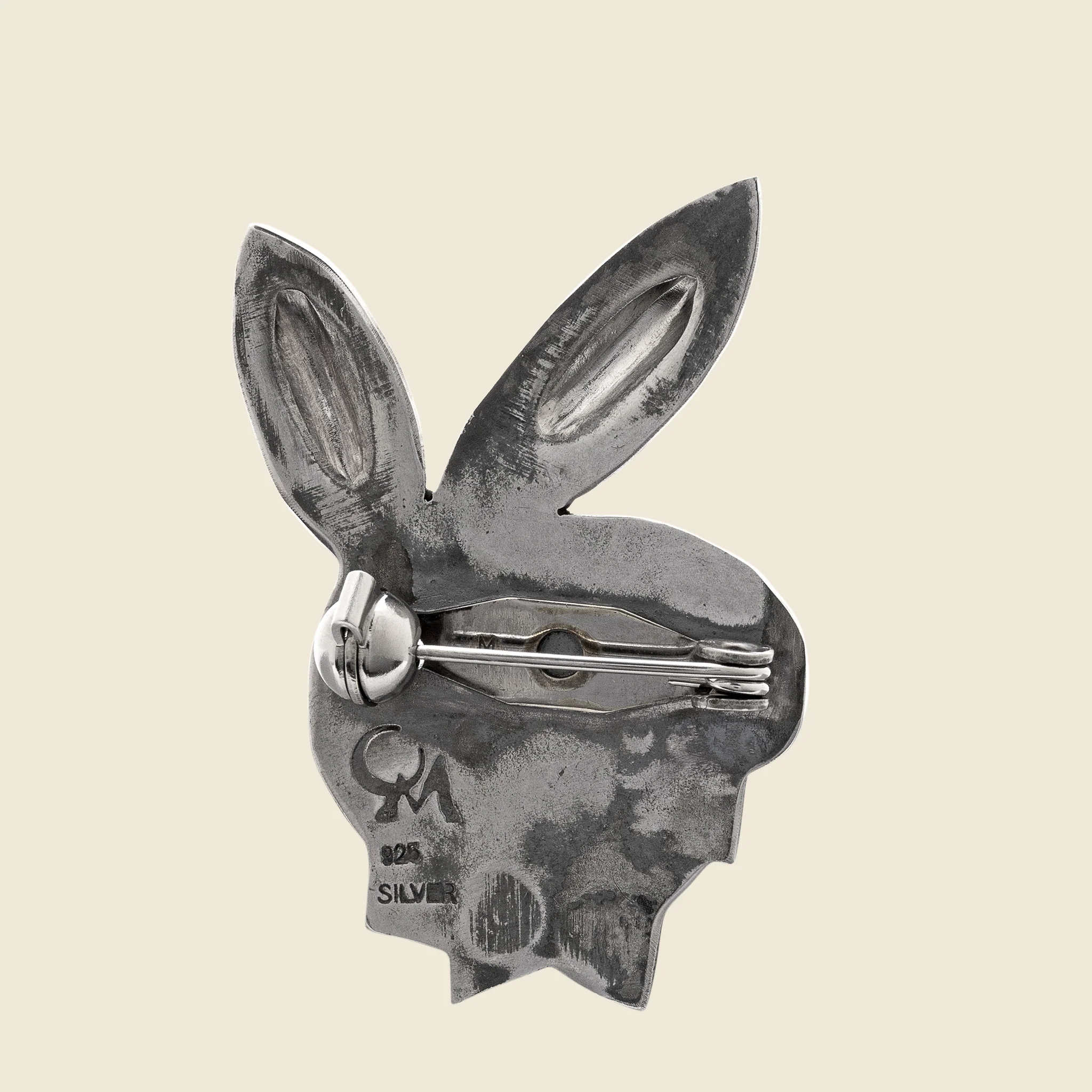 Newtive Turquoise Pin Badge - Play Bunny - Image 2