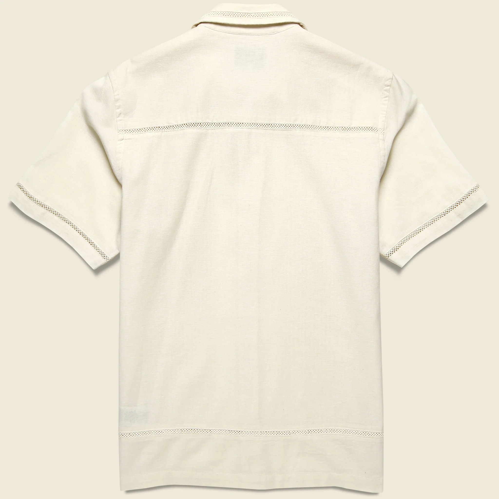 Newton Pintuck Shirt - White - Image 2