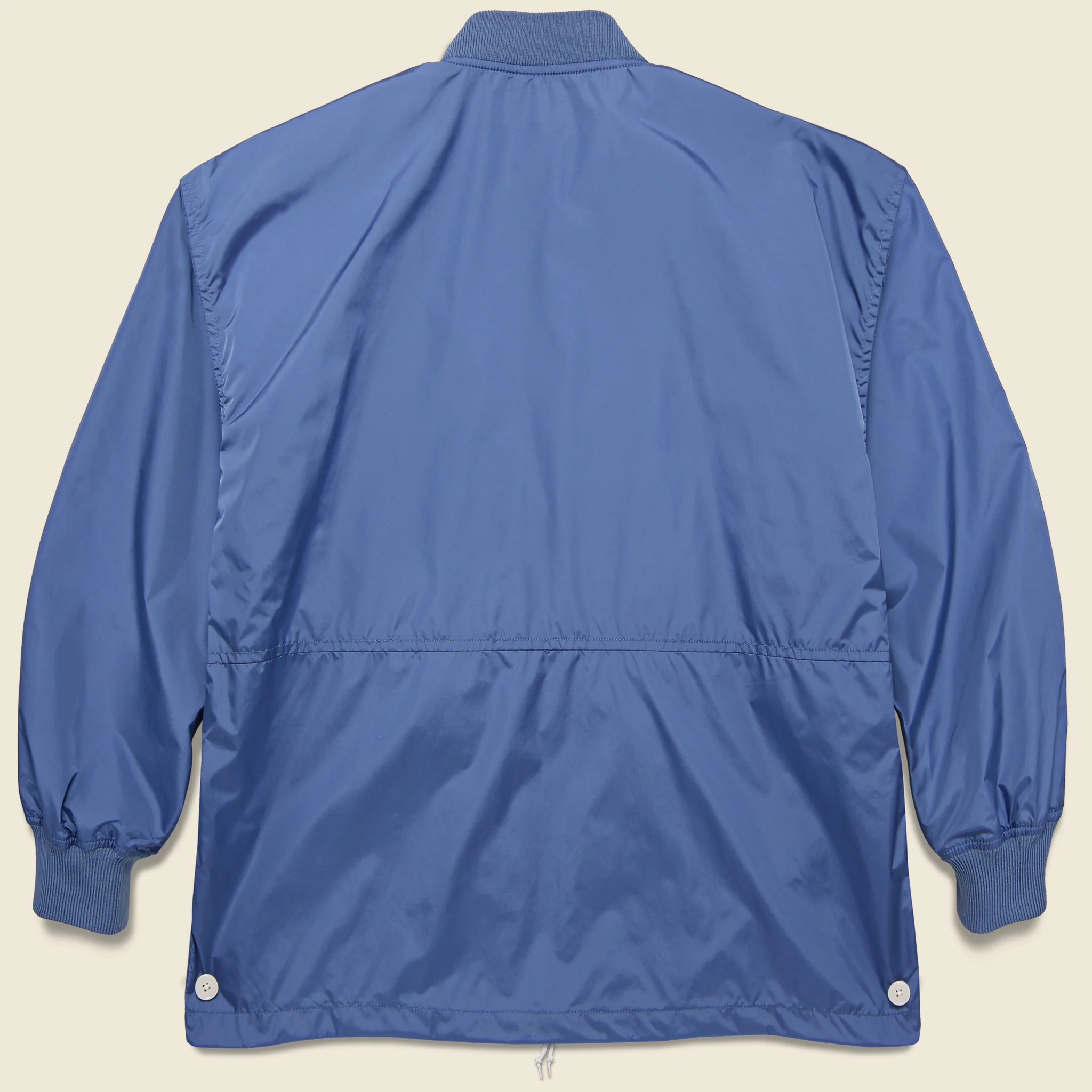 Nylon Panel Boat Jacket - Blue/Yellow/Red - Image 2