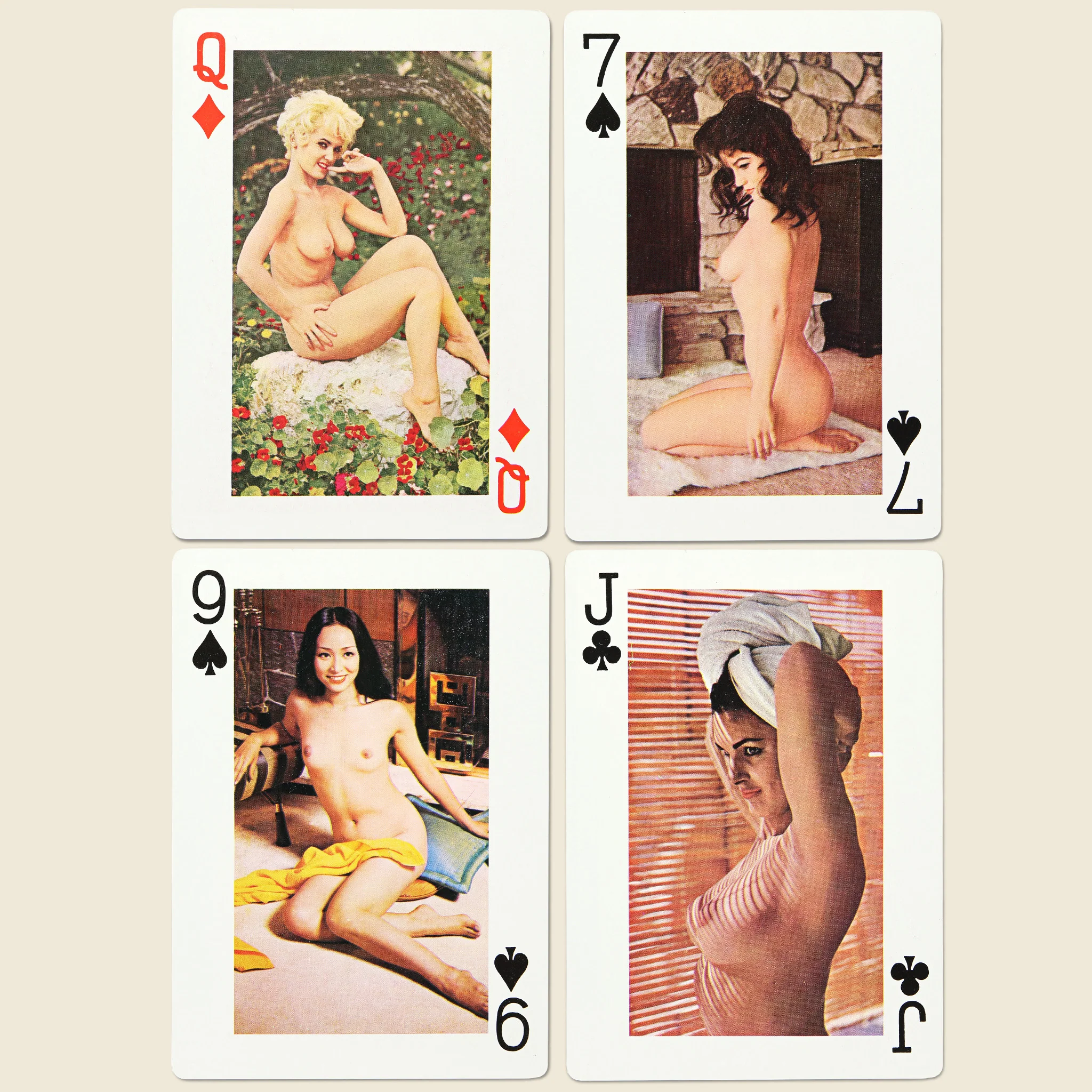 1970s King Size Deck of Naughty Playing Cards - Image 3