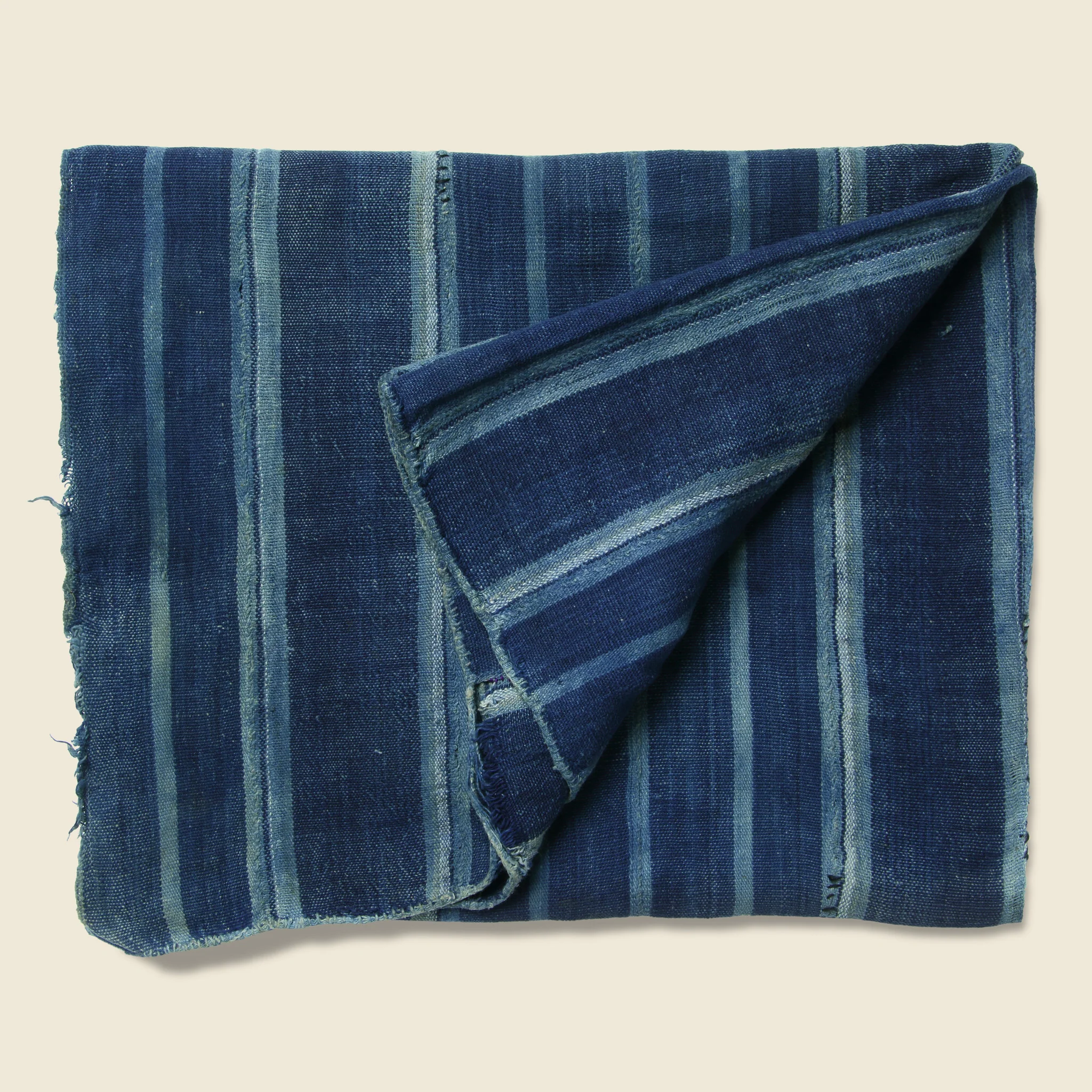 Hand-Woven African Indigo Textile