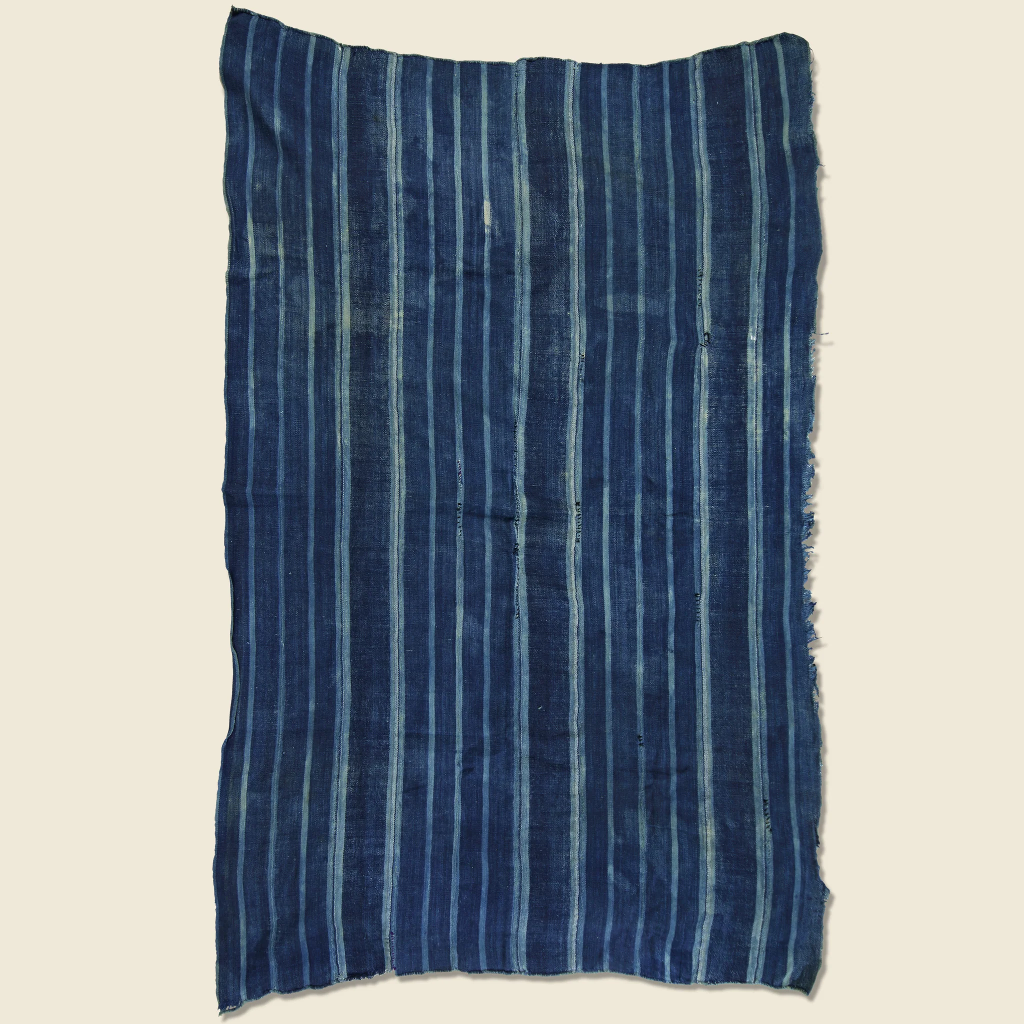 Hand-Woven African Indigo Textile - Image 2