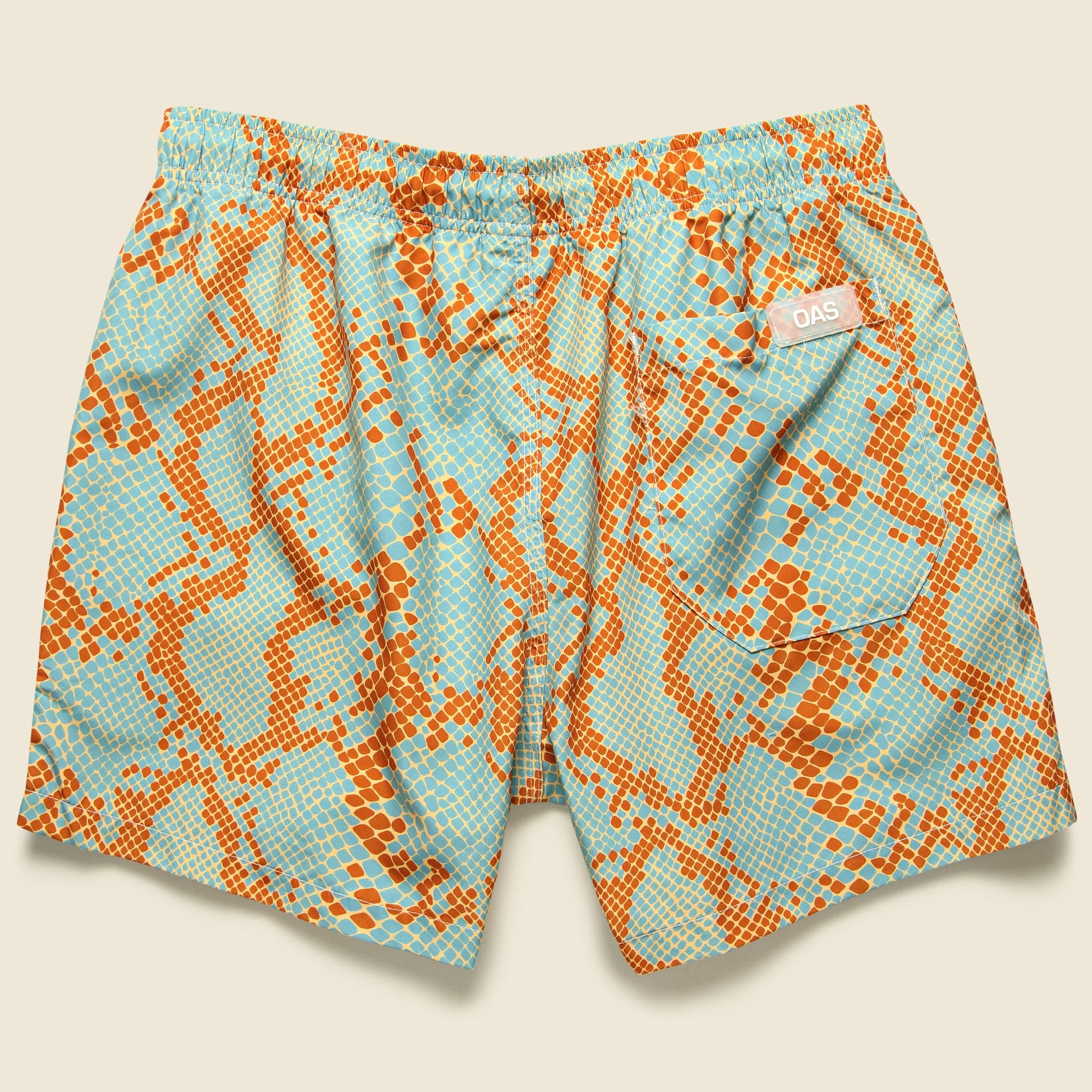 Swim Trunk - Blue Snake - Image 2