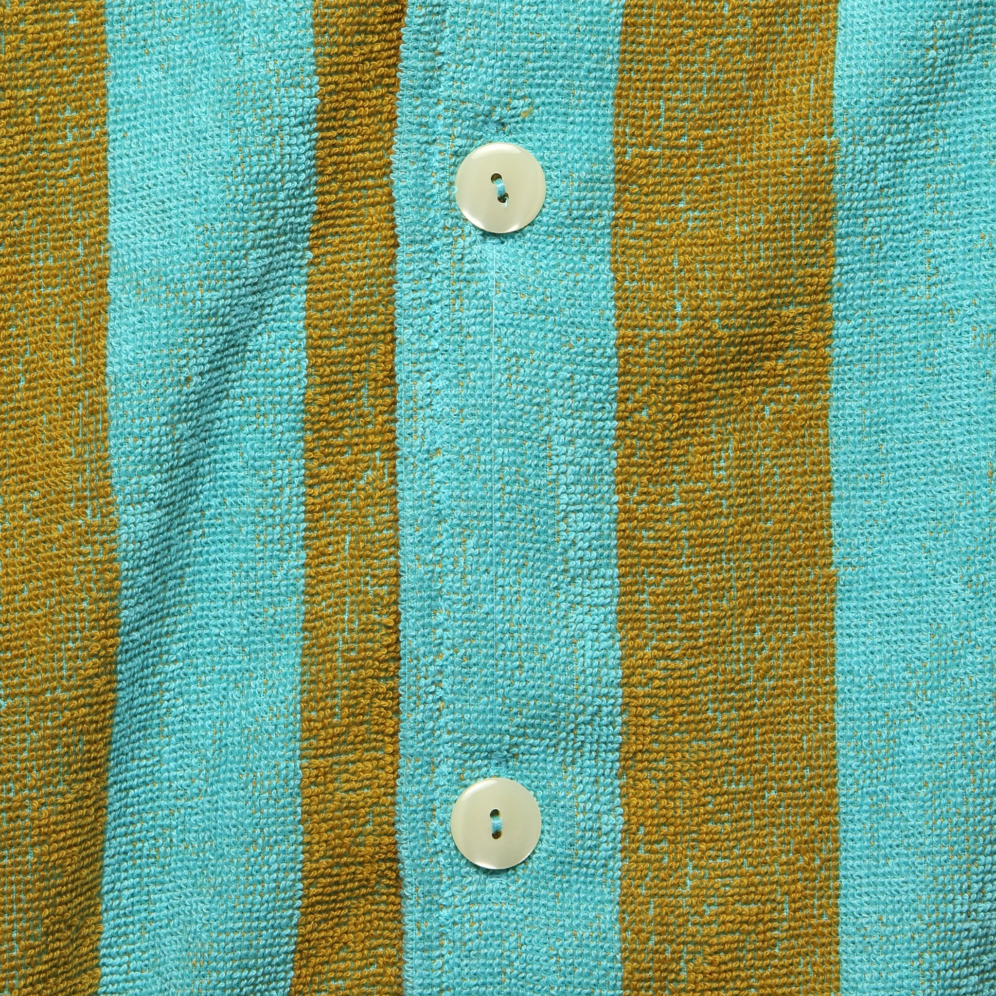 Turcs Terry Shirt - Teal/Gold Stripe - Image 3
